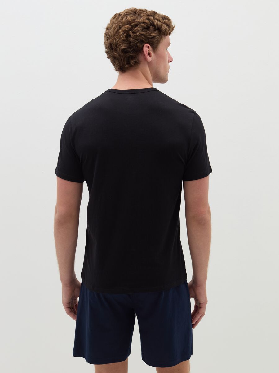 Two-pack undershirts with round neck in jersey_2