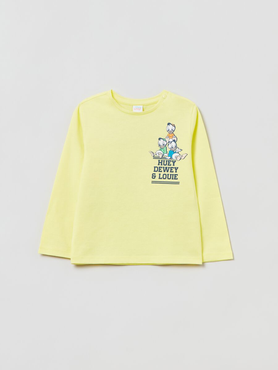 T-shirt con stampa Disney Baby Qui Quo Qua_0