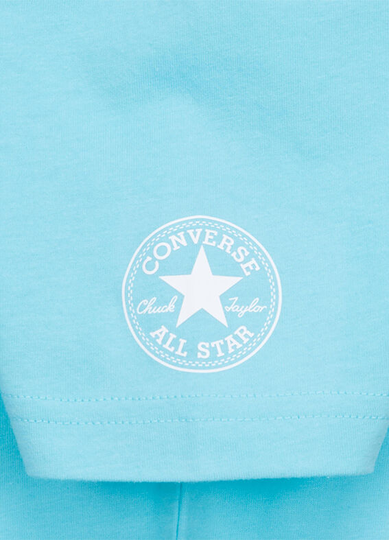 T-shirt with Chuck and All Star logo print