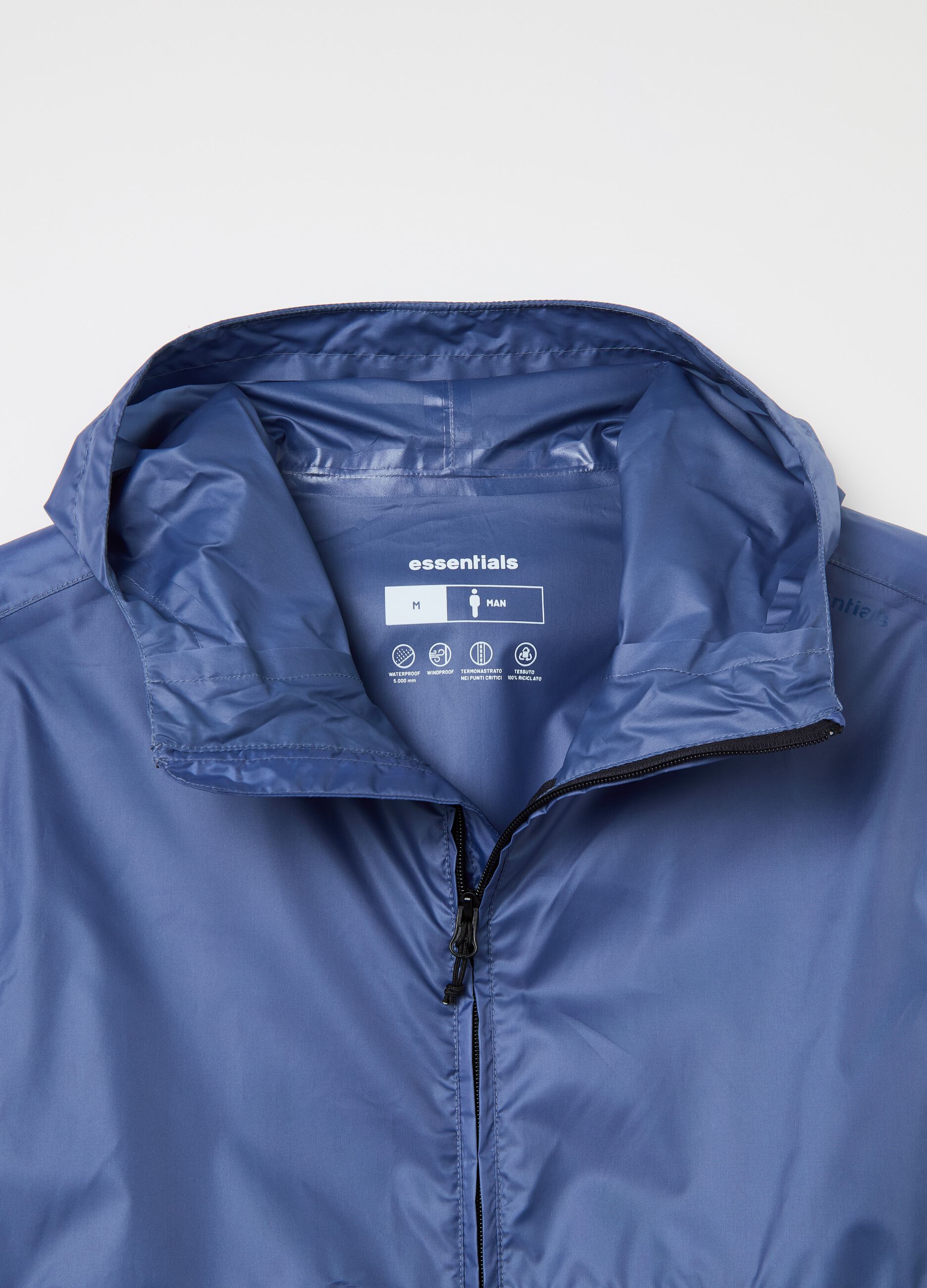 Essential waterproof full-zip jacket