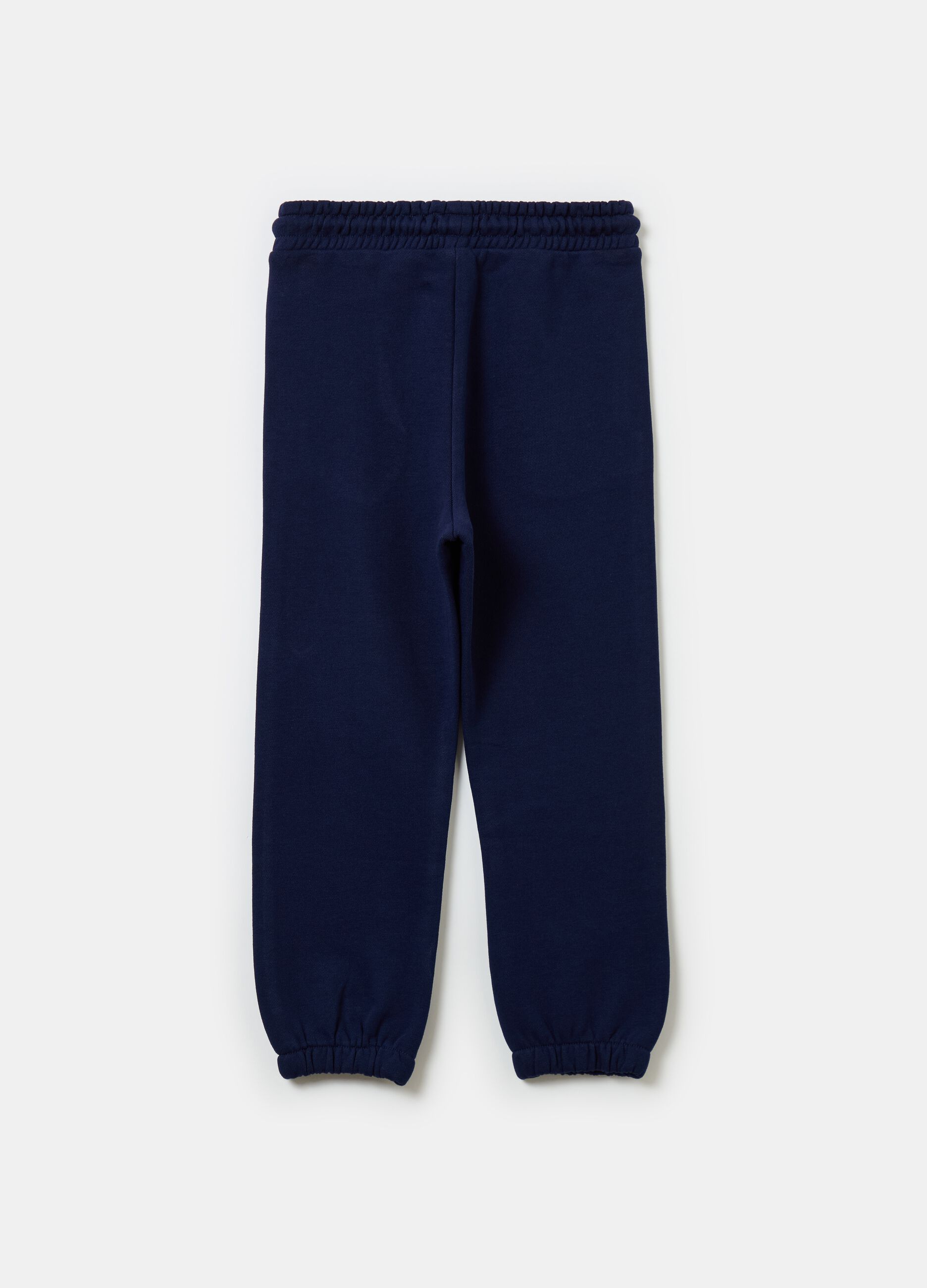 Essential joggers in organic cotton with drawstring