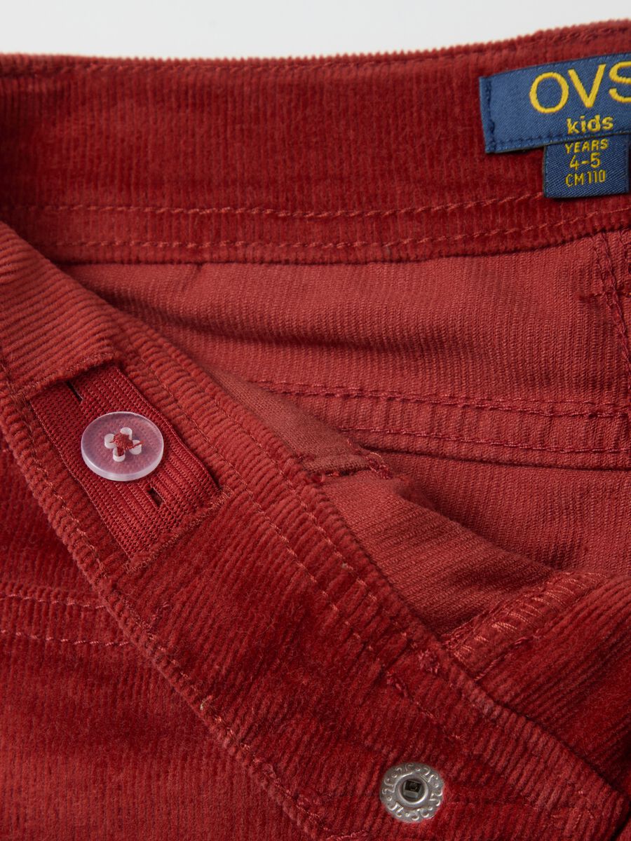 Five-pocket corduroy trousers_3