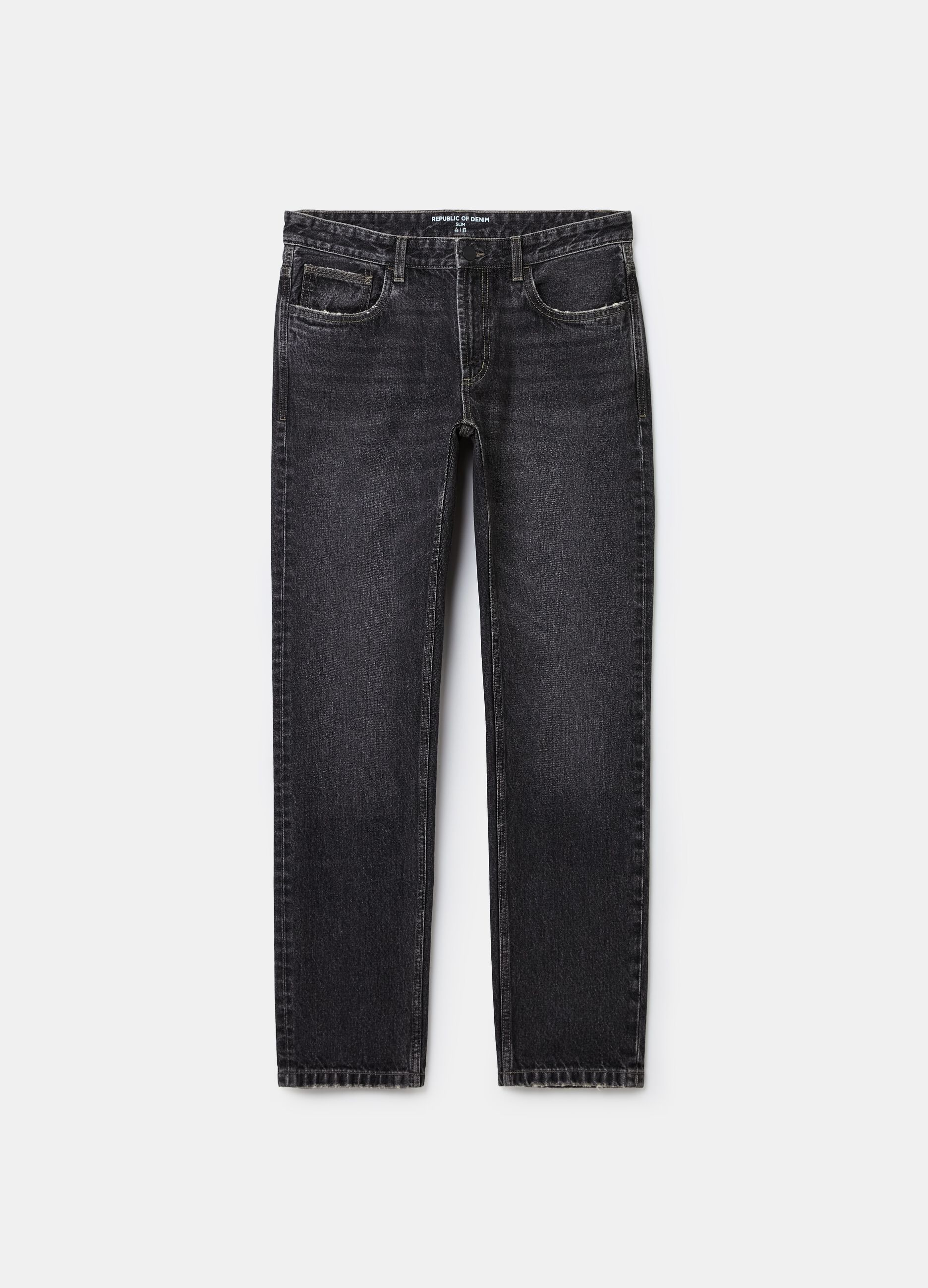 Regular-fit jeans with five pockets