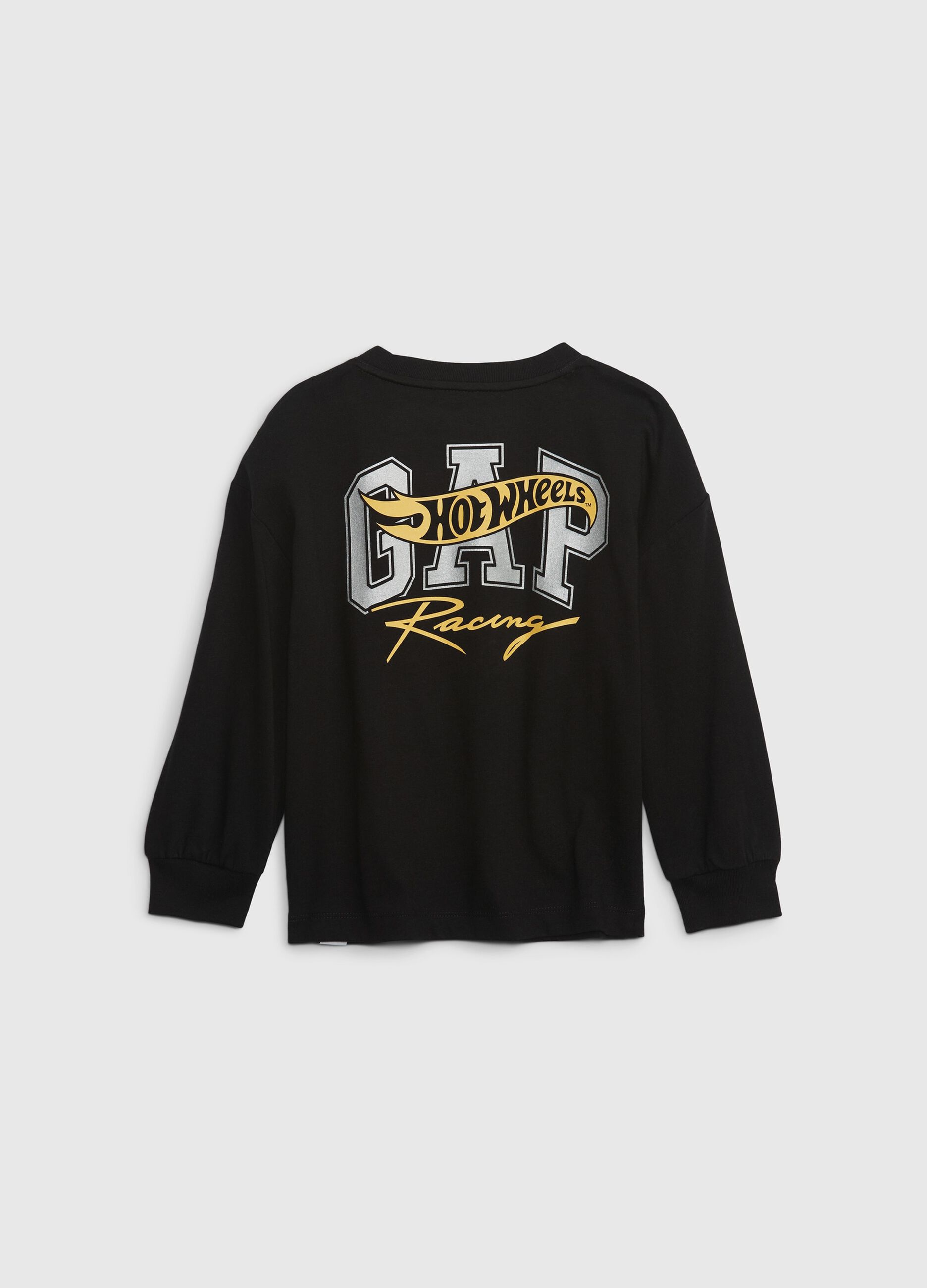 Long-sleeved T-shirt with Hot Wheels print