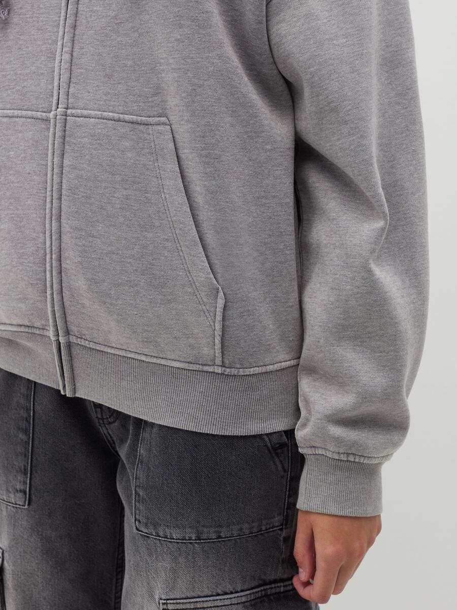 Full-zip sweatshirt with hood_3