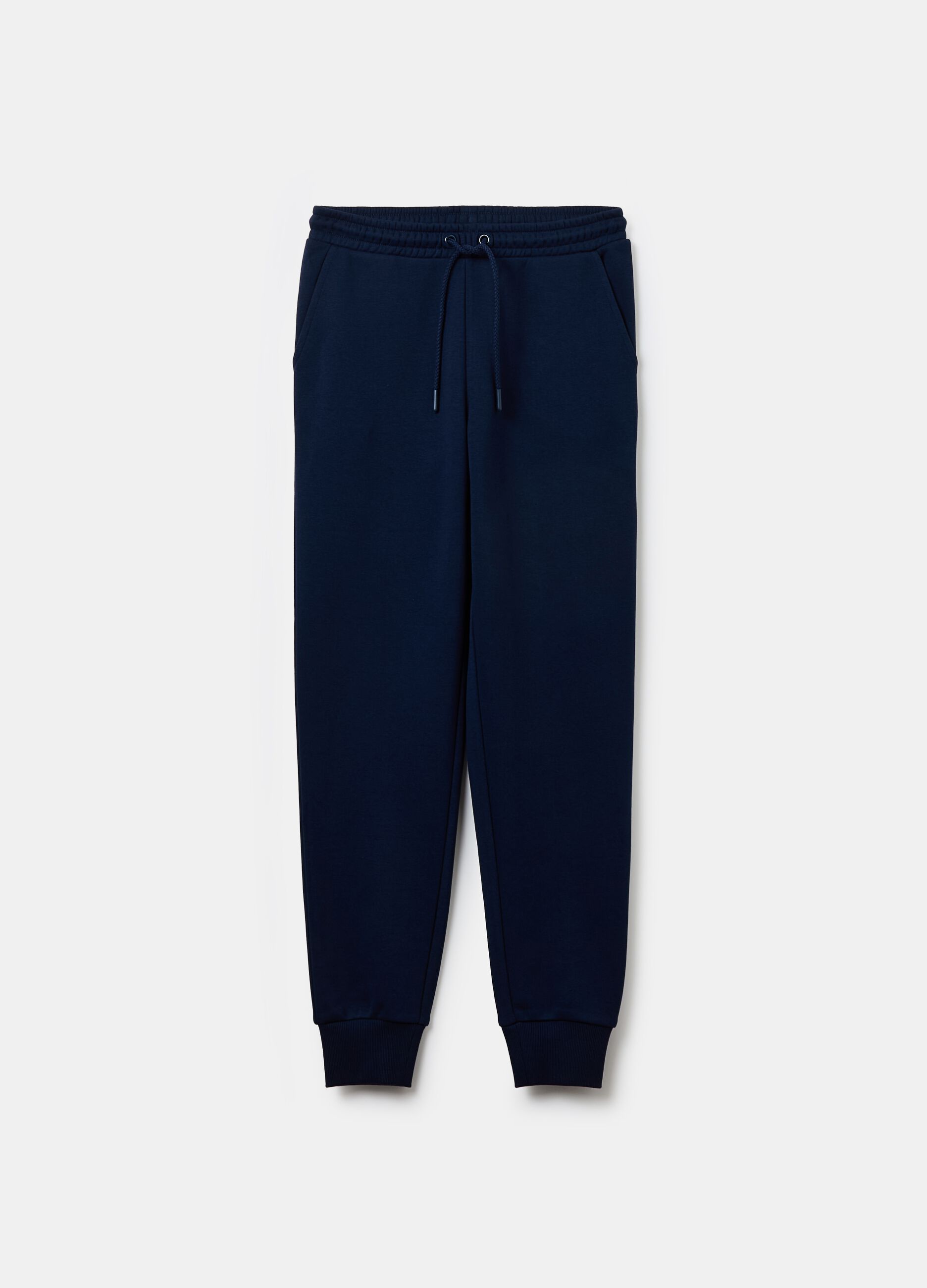 Essential joggers in fleece with drawstring