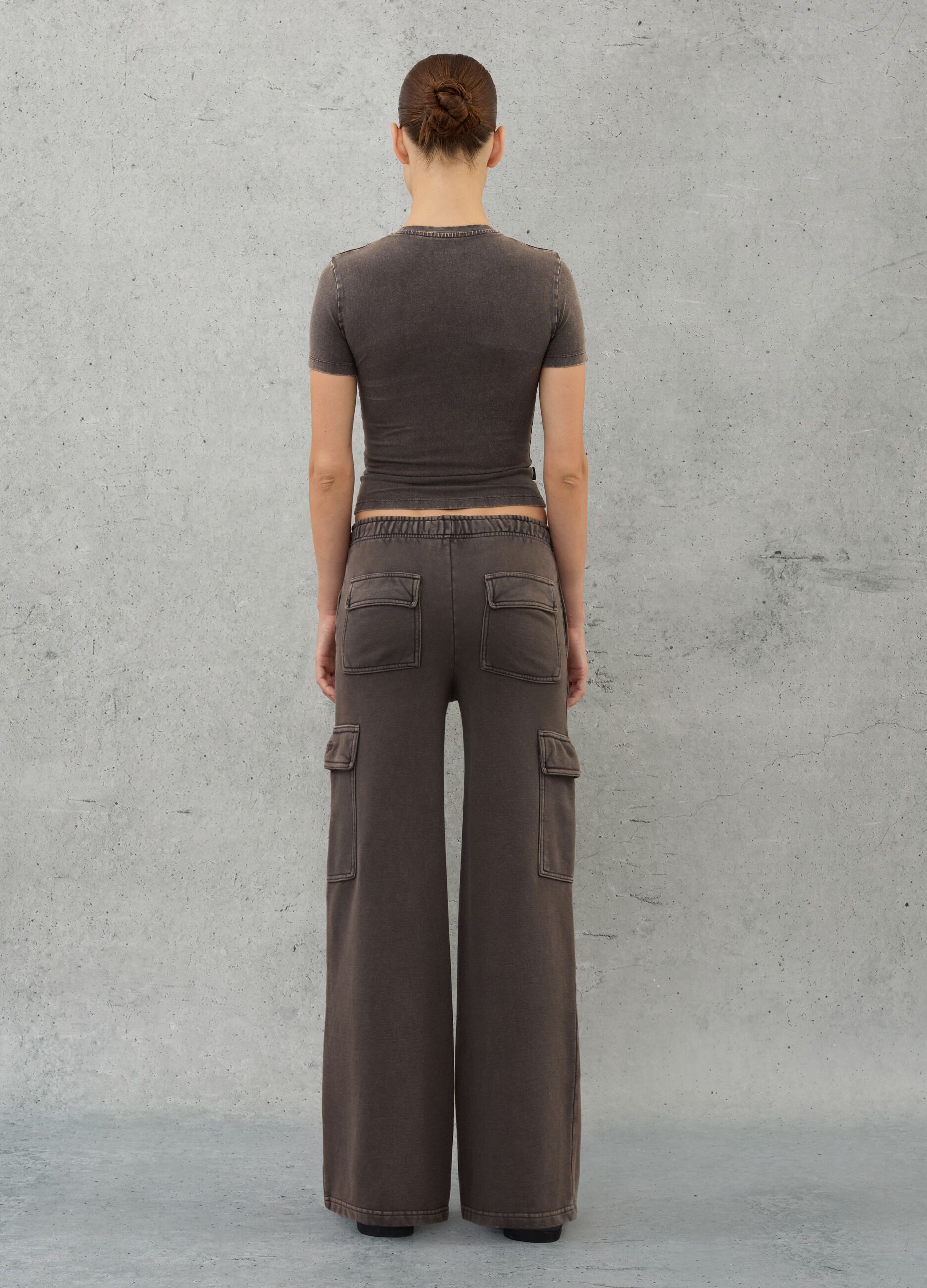 Cargo Sweatpants Vintage Brown