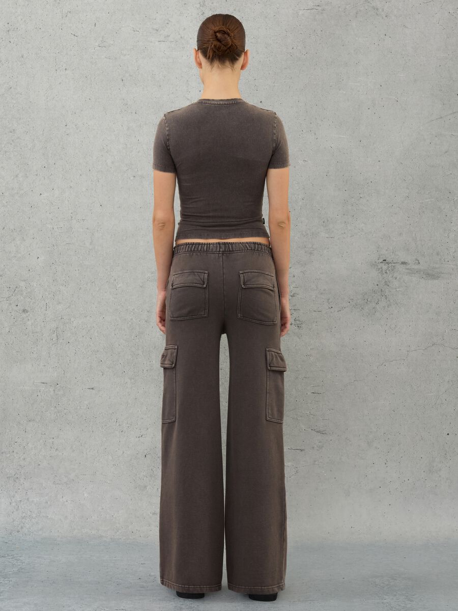 Cargo Sweatpants Vintage Brown_4