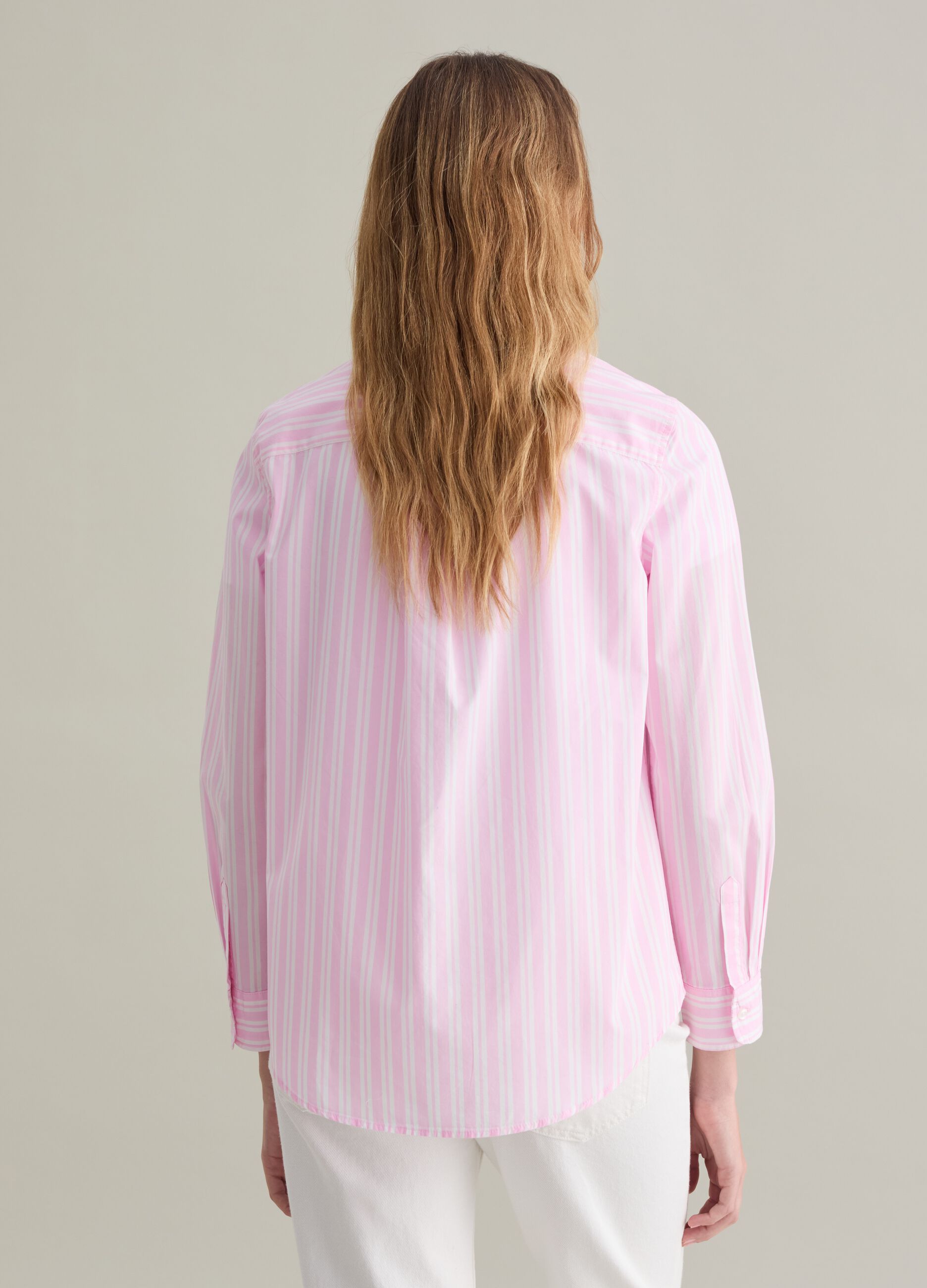 Cotton poplin shirt