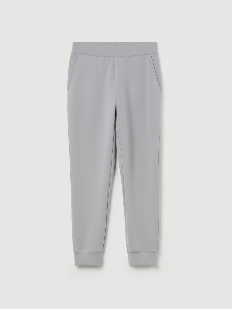 Fleece joggers with pockets_4