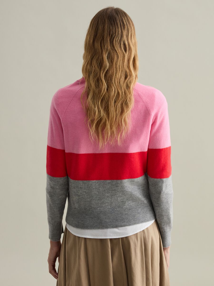 Colourblock wool pullover_2