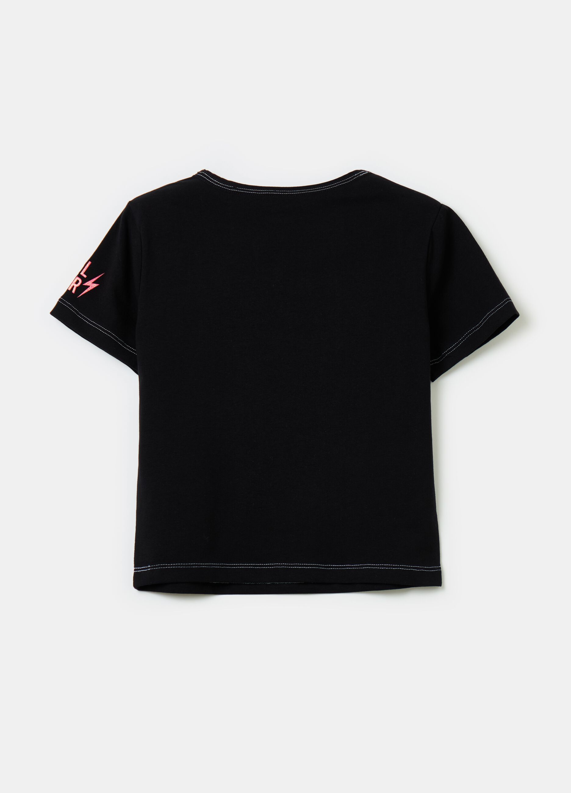 T-shirt with cut-out detail