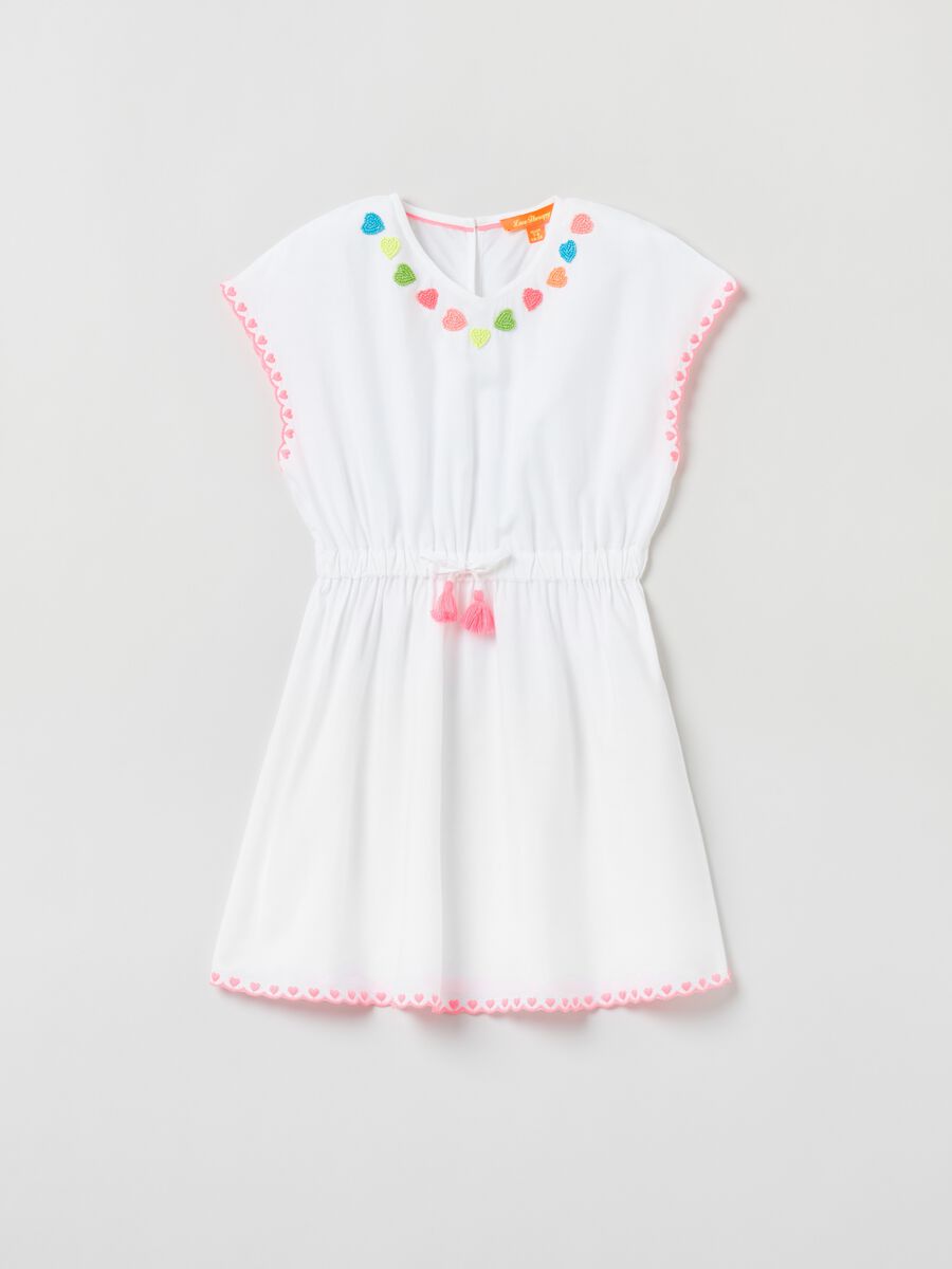 Dress with embroidery and Love Therapy beads_0