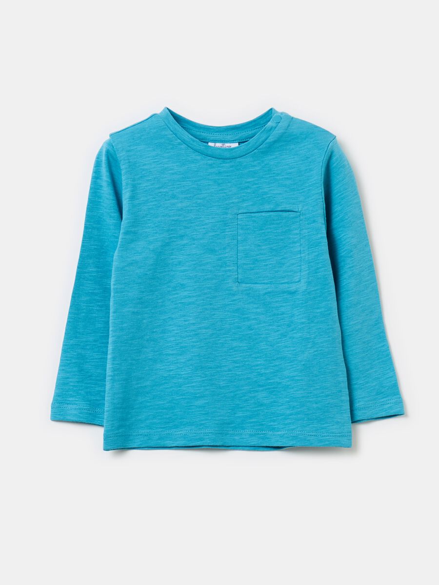 Long-sleeved T-shirt in cotton_0