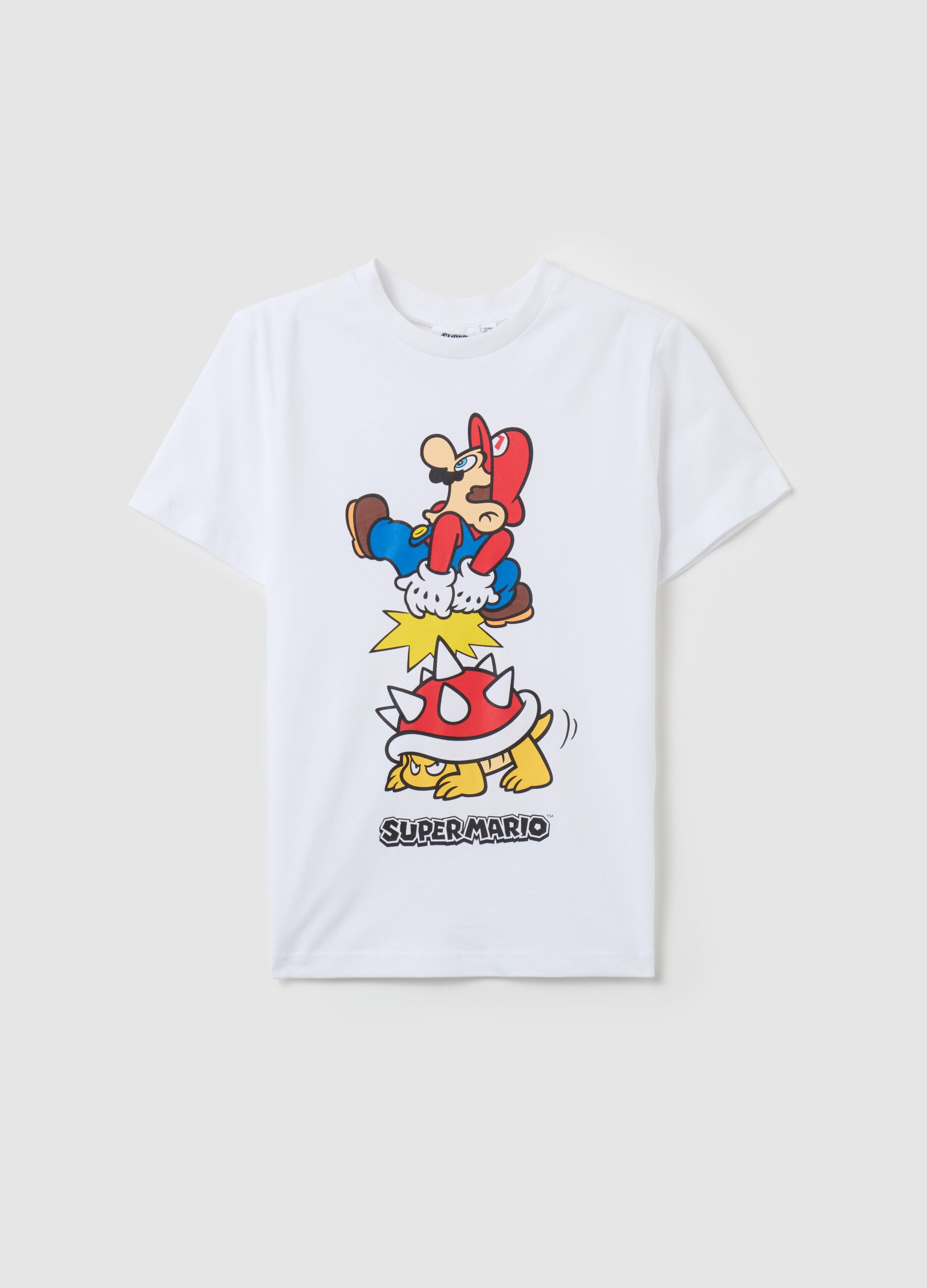 Cotton T-shirt with Super Mario™ print