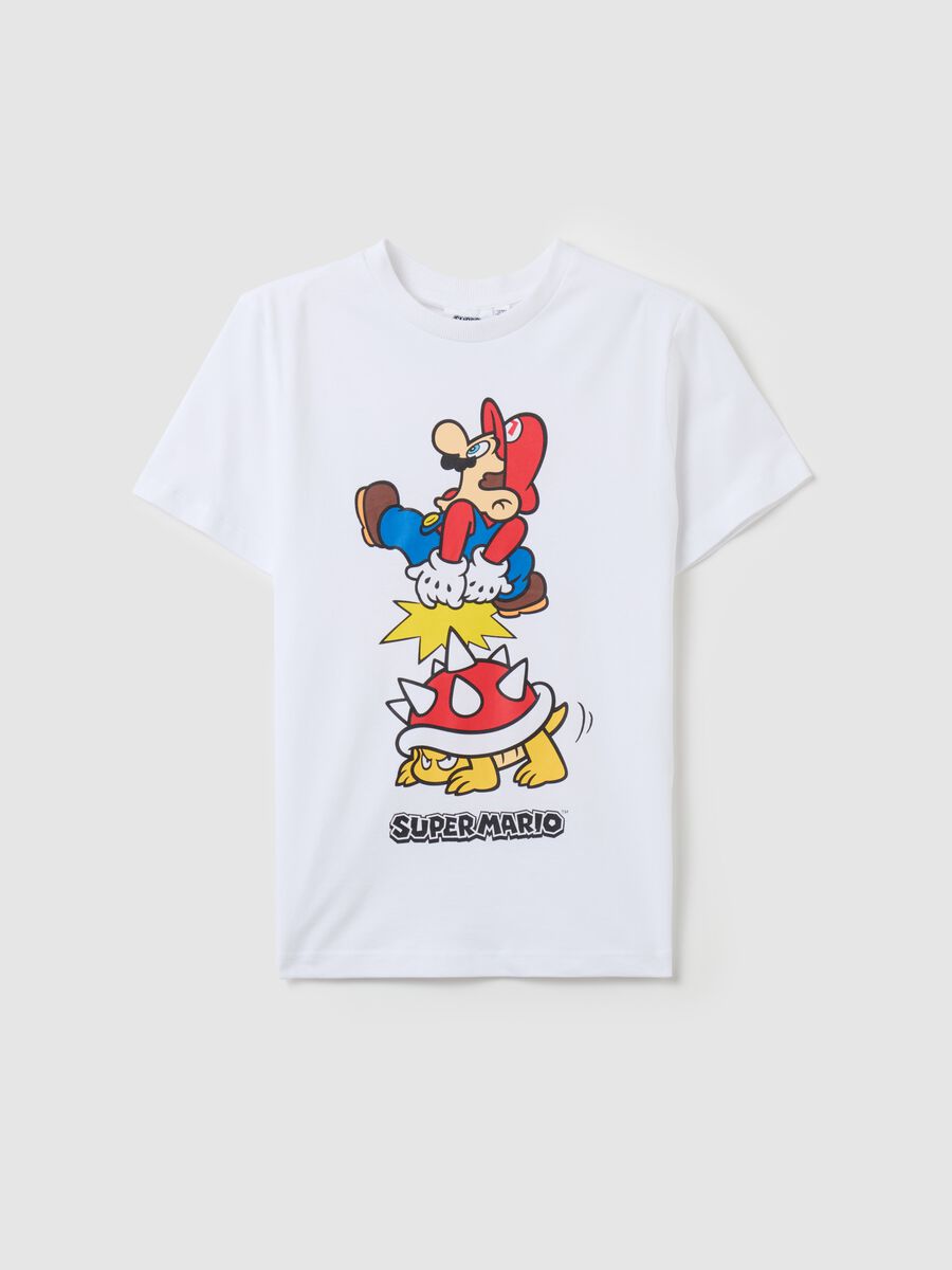 Cotton T-shirt with Super Mario™ print_0