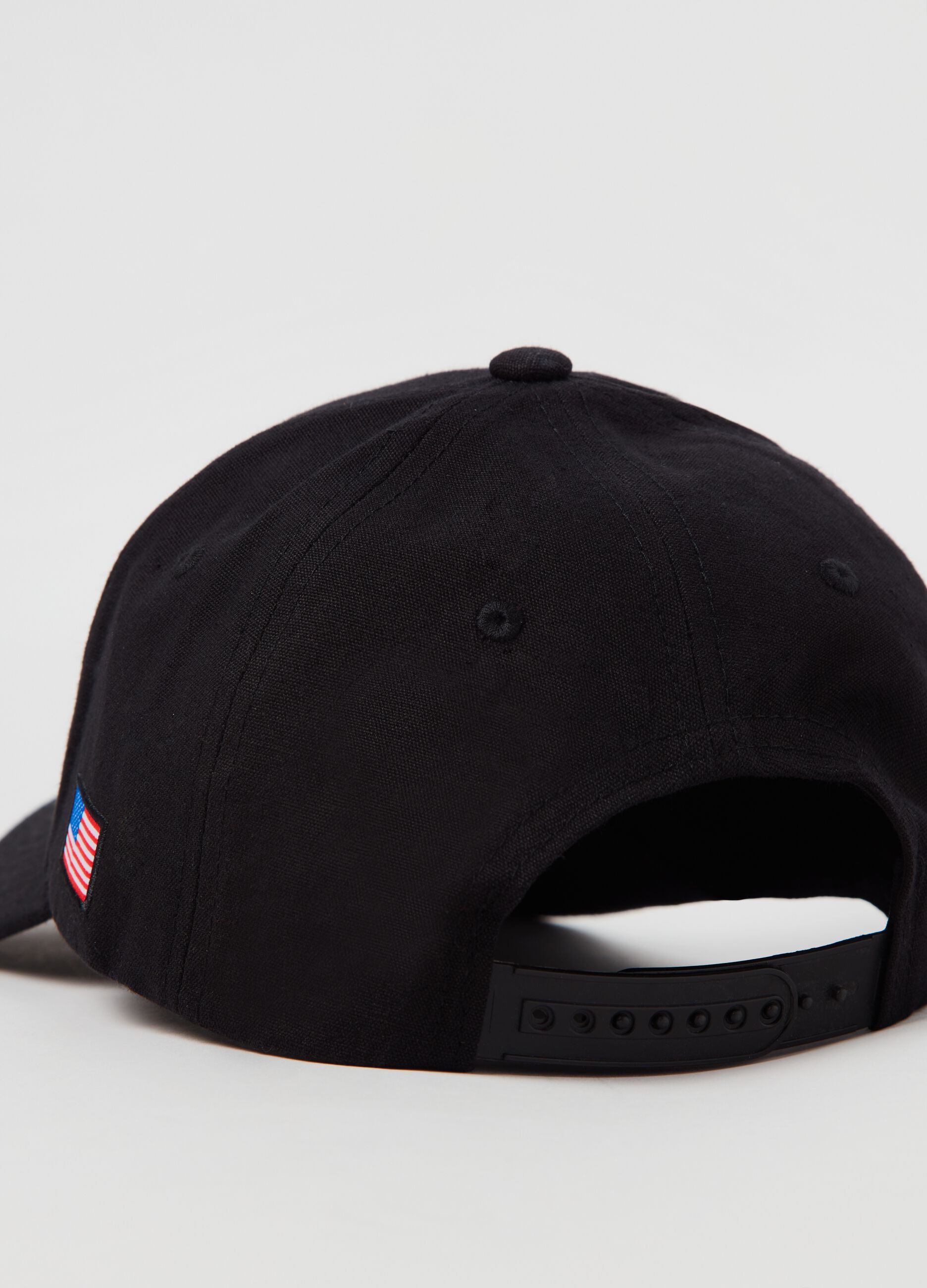 Correlaat Moeras buiten gebruik Man's Black Baseball cap with Everlast embroidery. | OVS