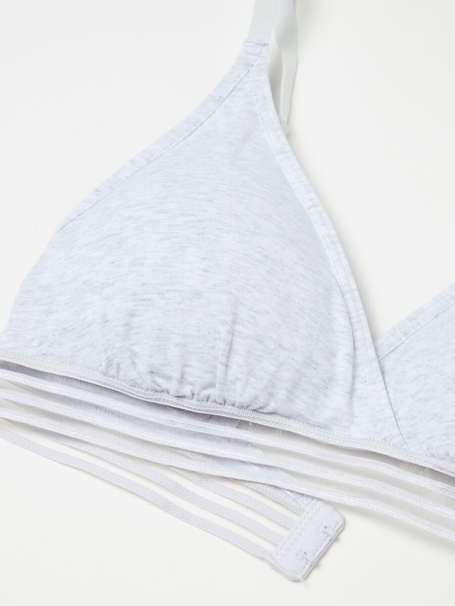 The Triangle soft bra with striped base_5