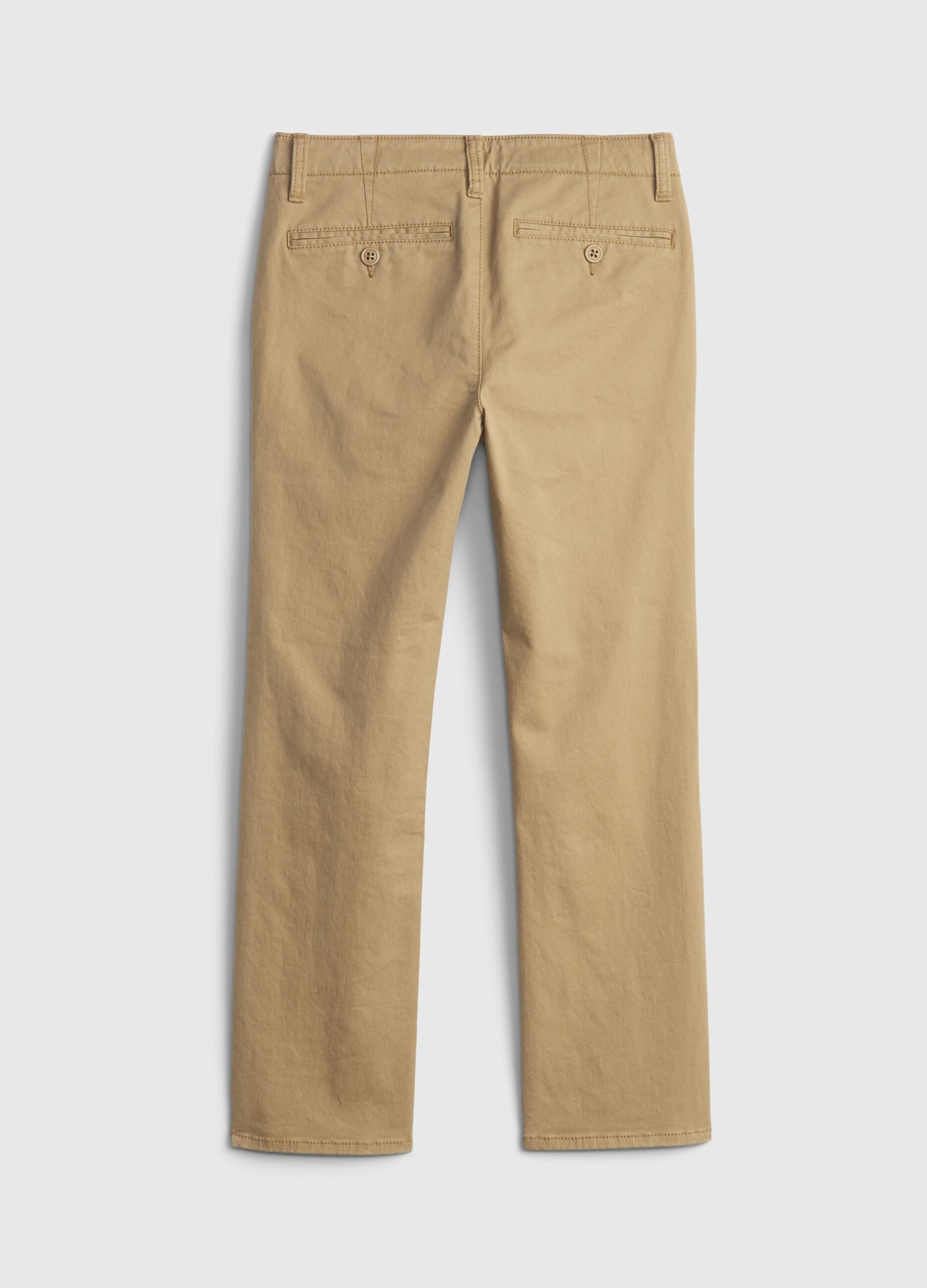 Stretch cotton chinos