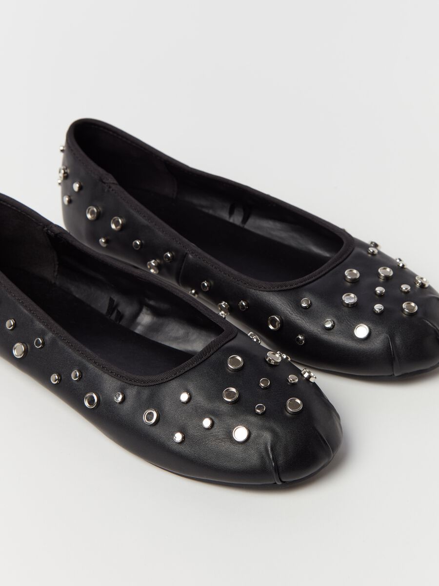 Ballerina flats with studs_2