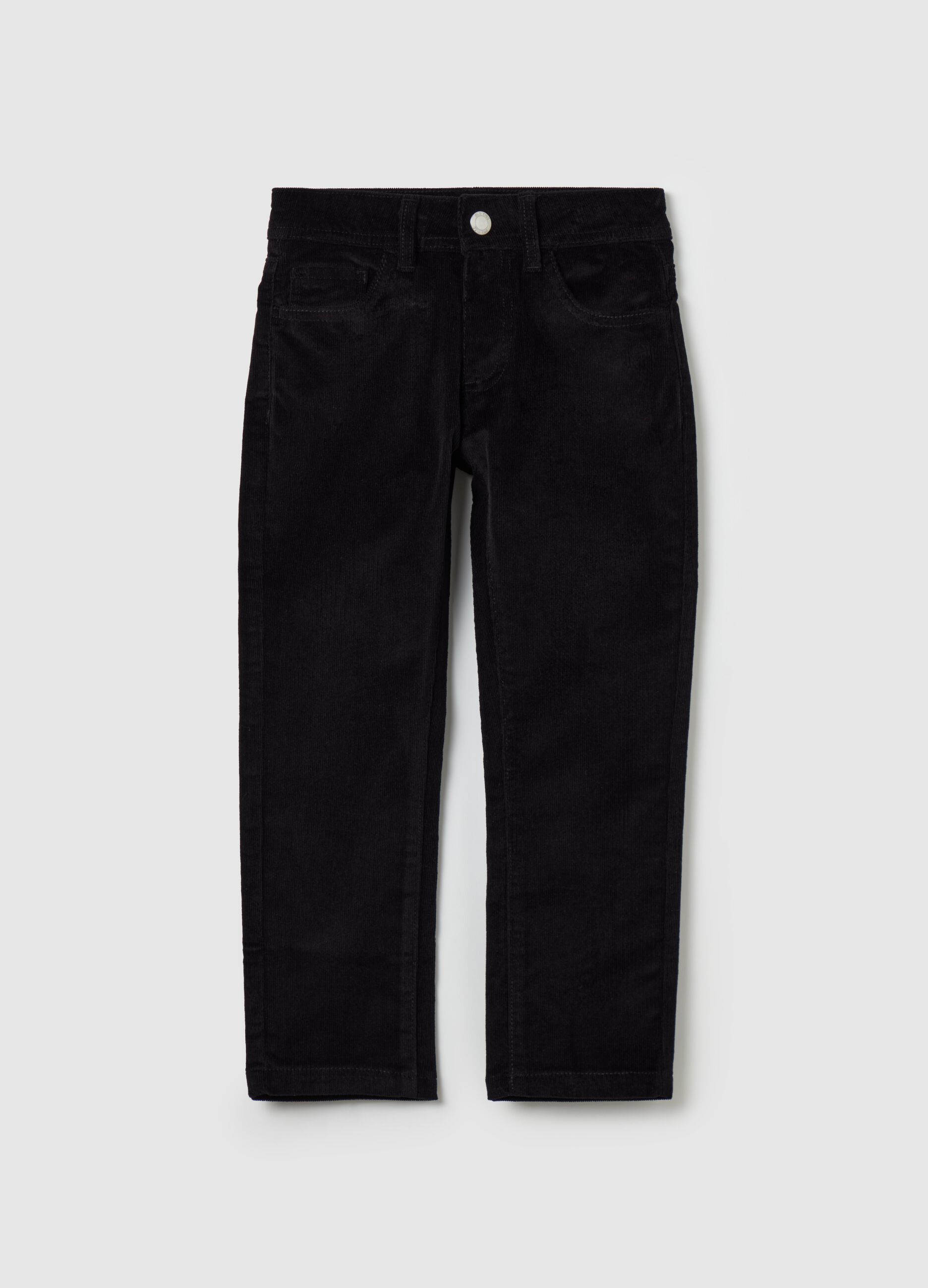 Five-pocket corduroy trousers