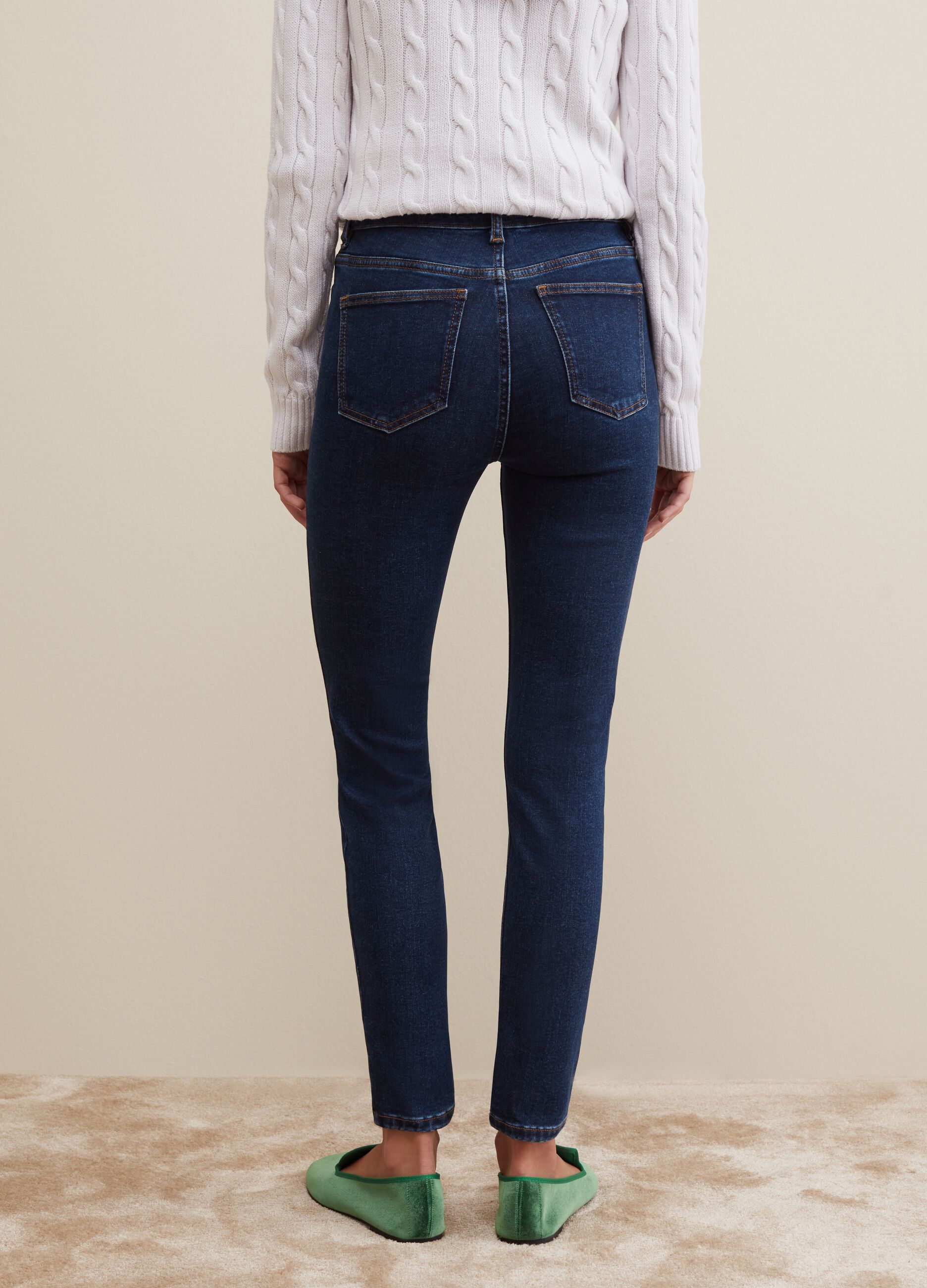 Skinny-fit stretch jeans