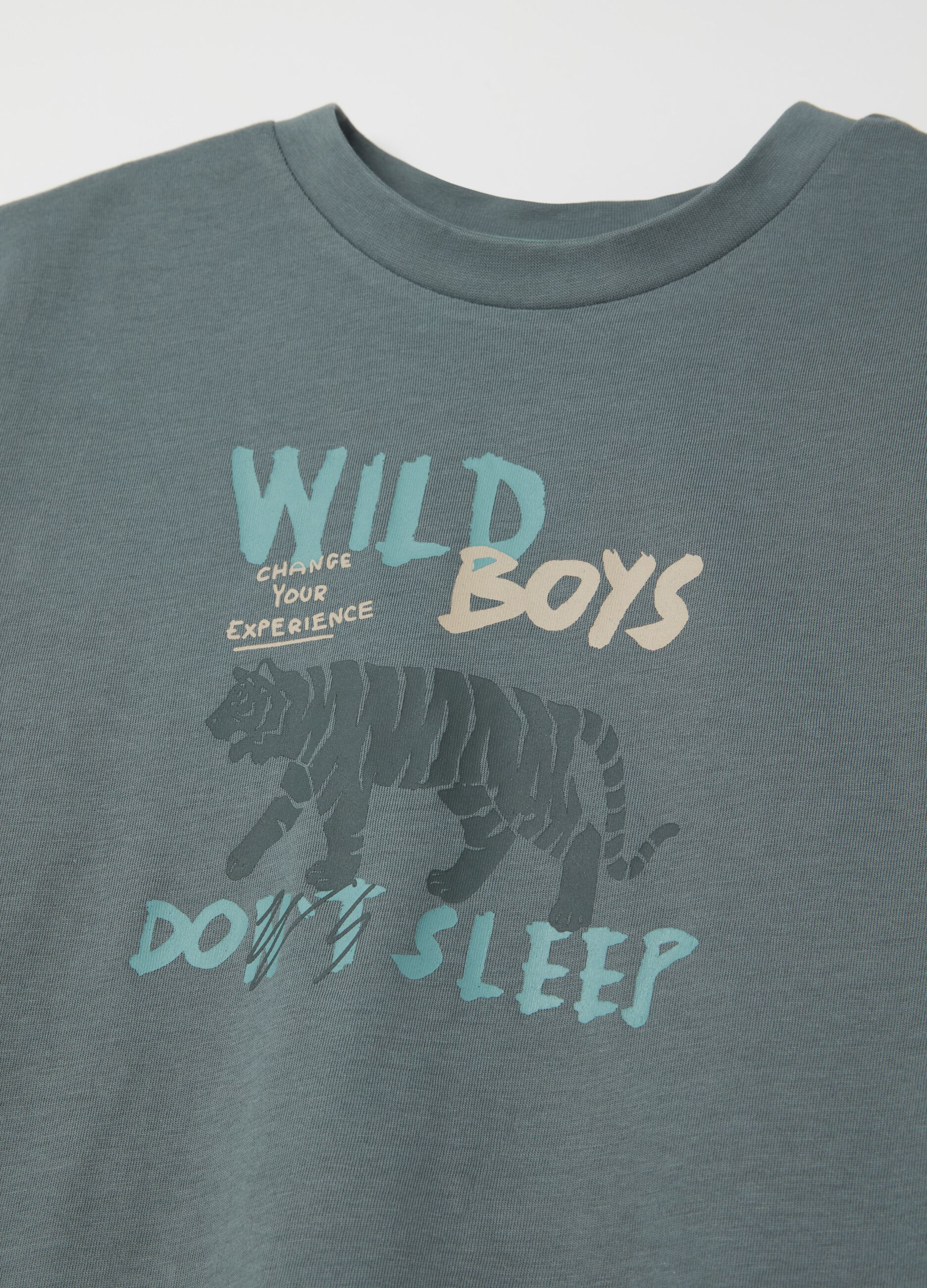 "Wild Boy Don't Sleep” pyjamas in organic cotton