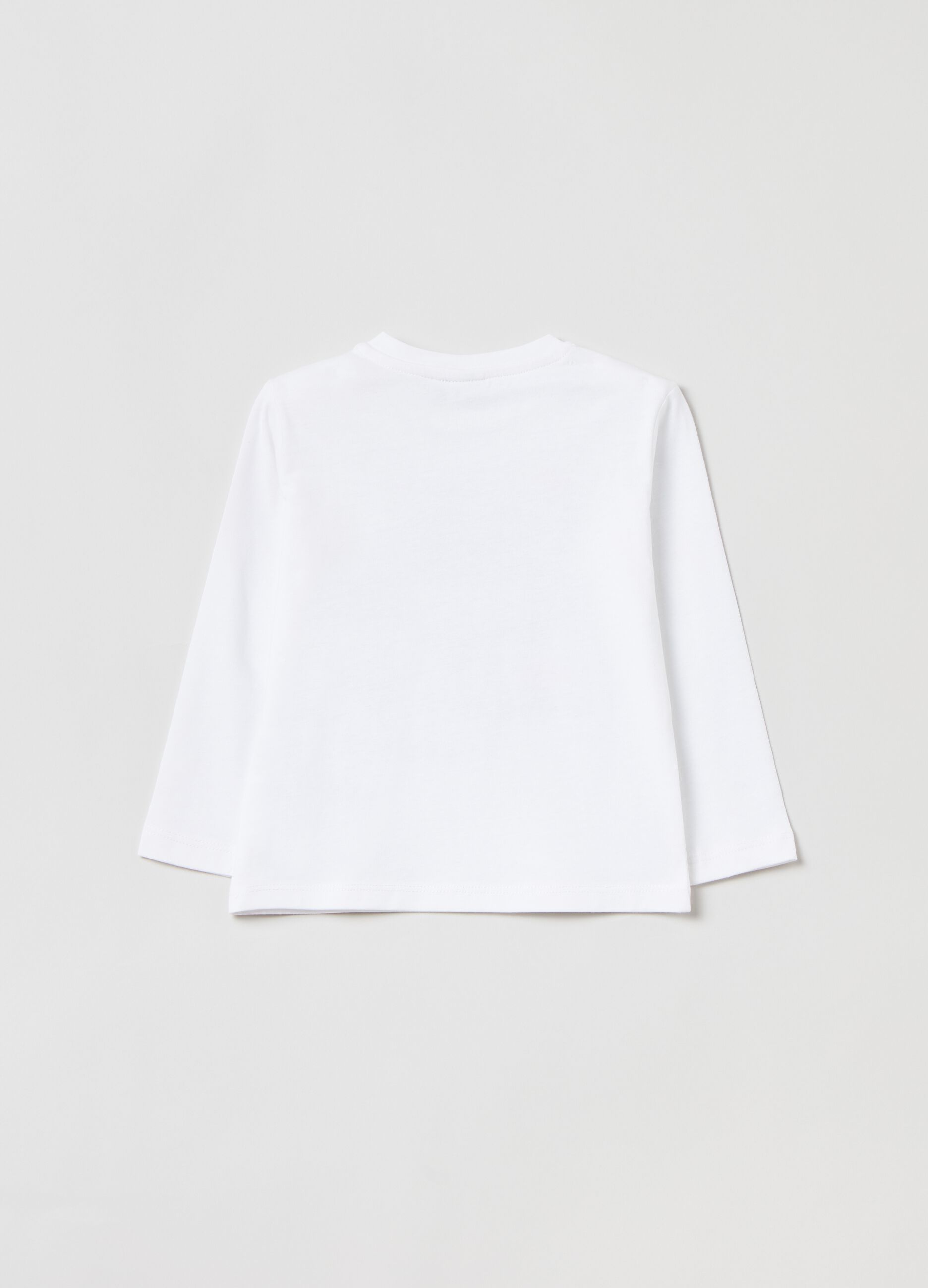 Long-sleeved T-shirt in cotton