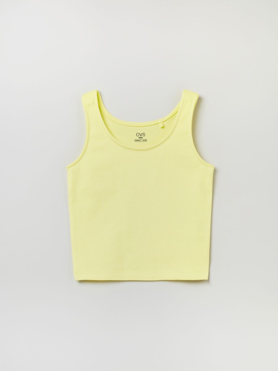 Cotton tank top_0