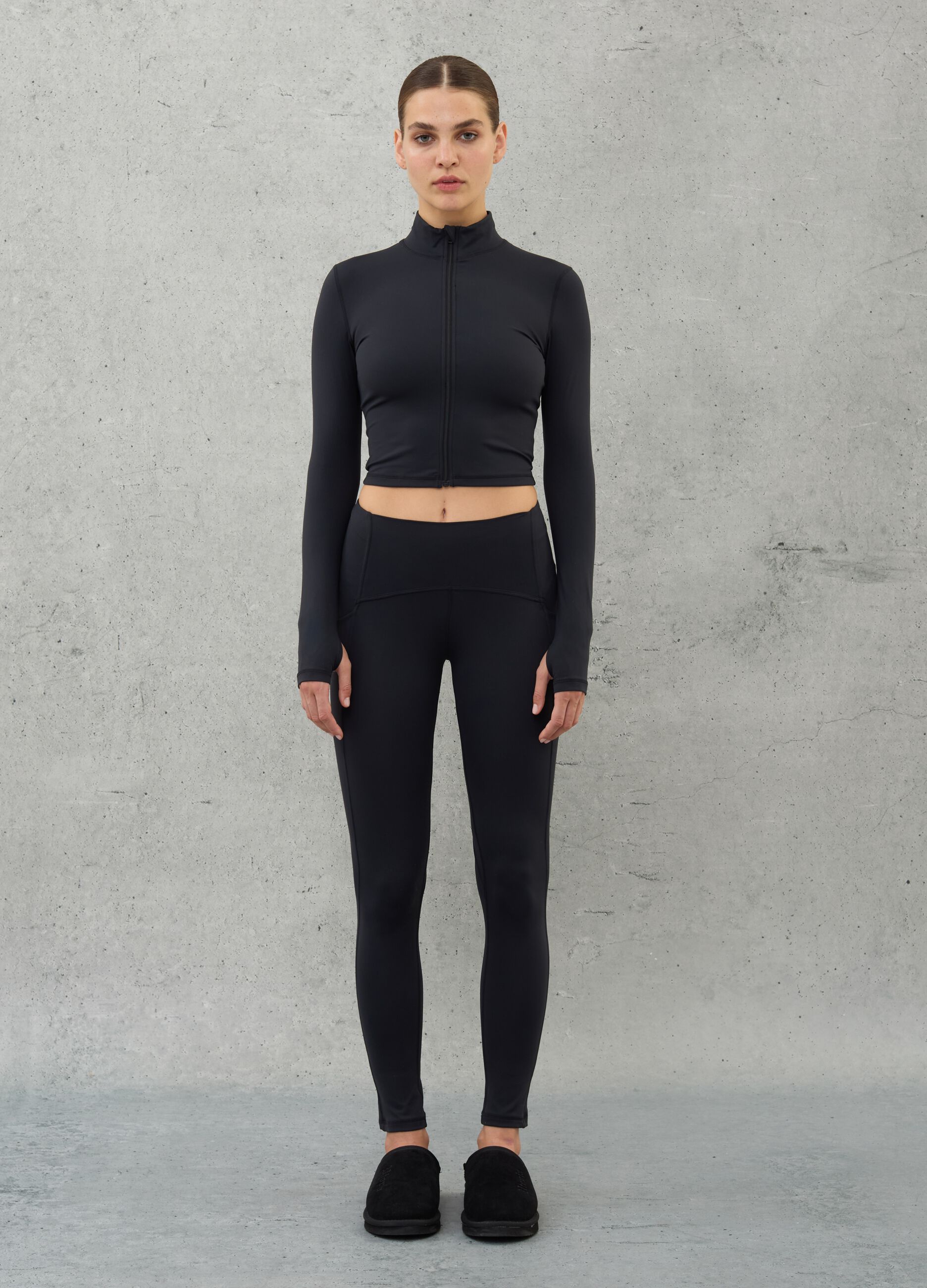 Technical Leggings Black