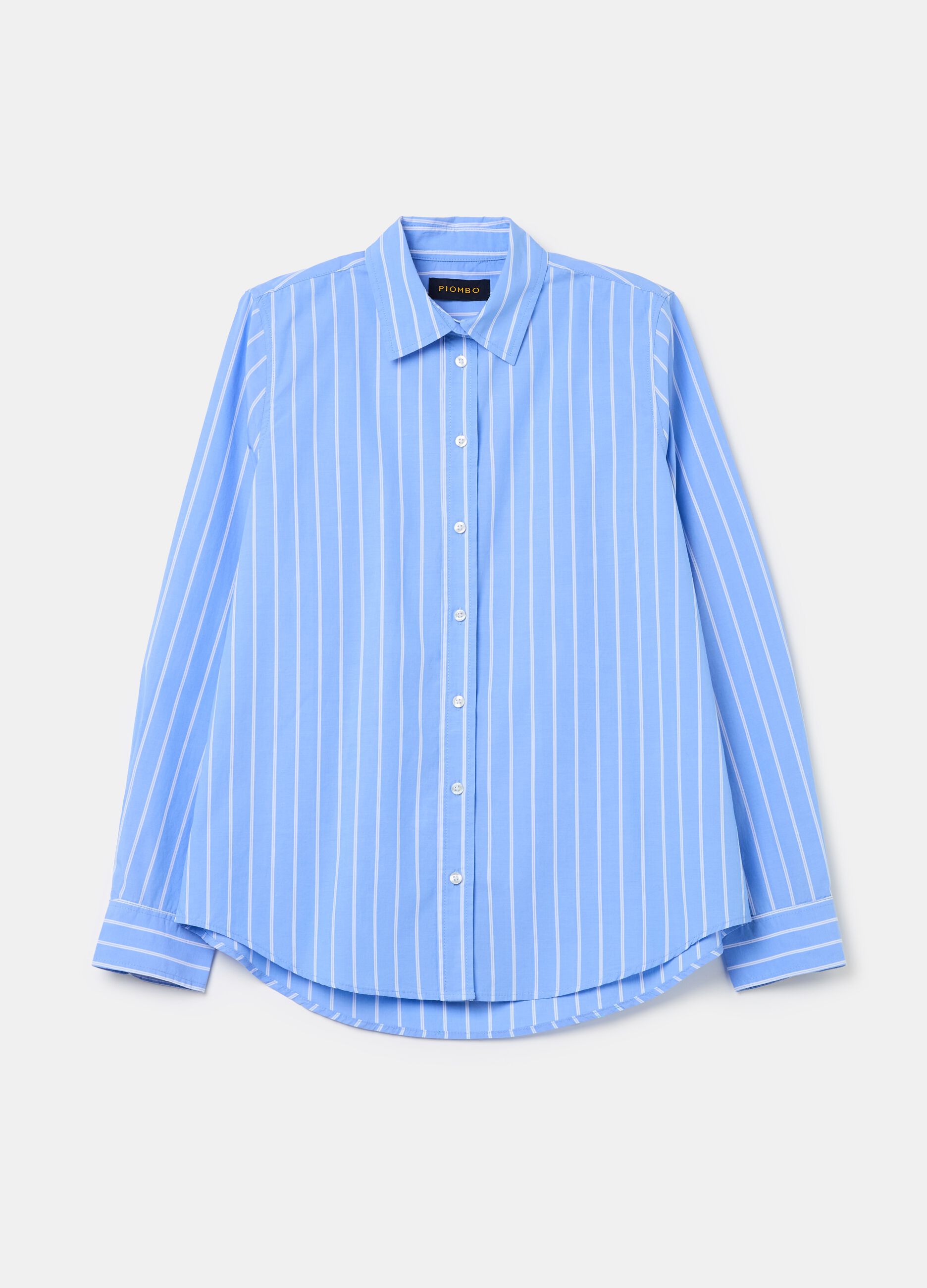 Cotton poplin shirt