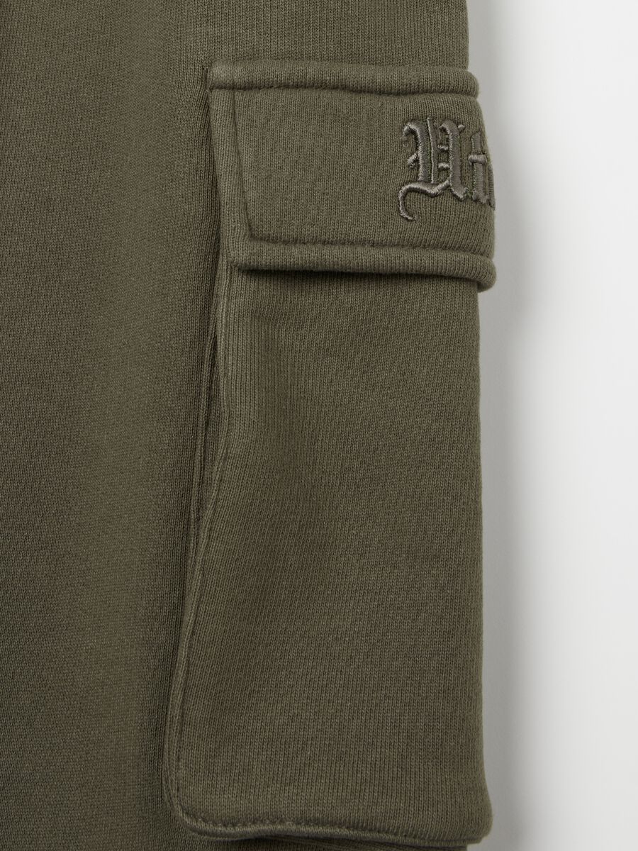 Cargo Sweatpants Military Green_7