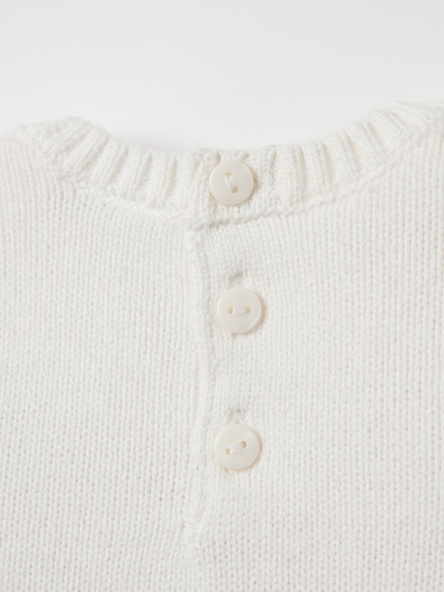 Knitted pullover with jacquard designs_3