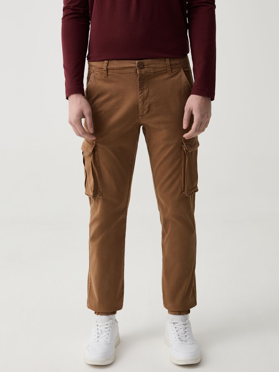 Buy Superdry Cream Low Rise Wide Leg Cargo Trousers from Next USA