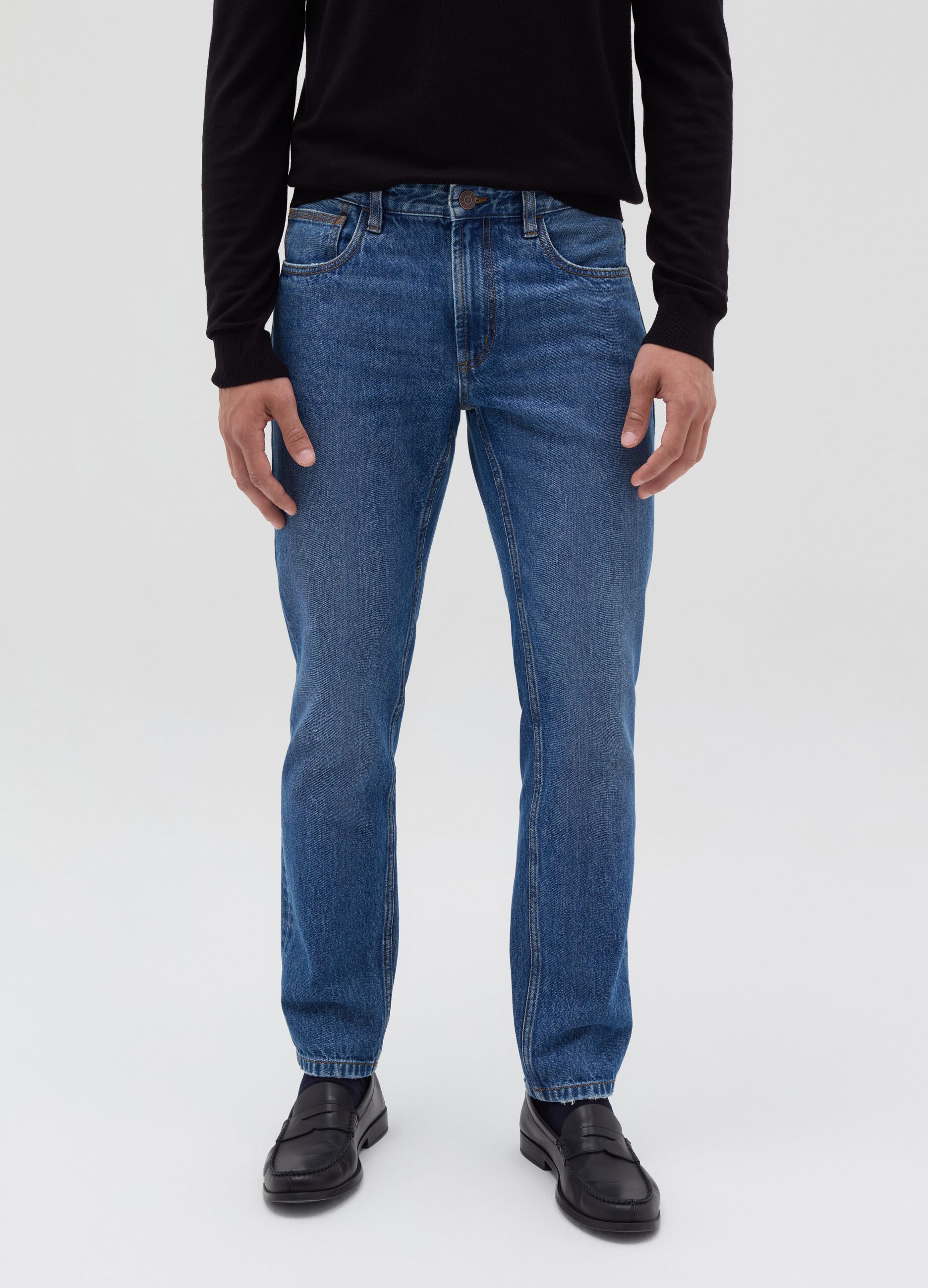 Regular-fit jeans with five pockets