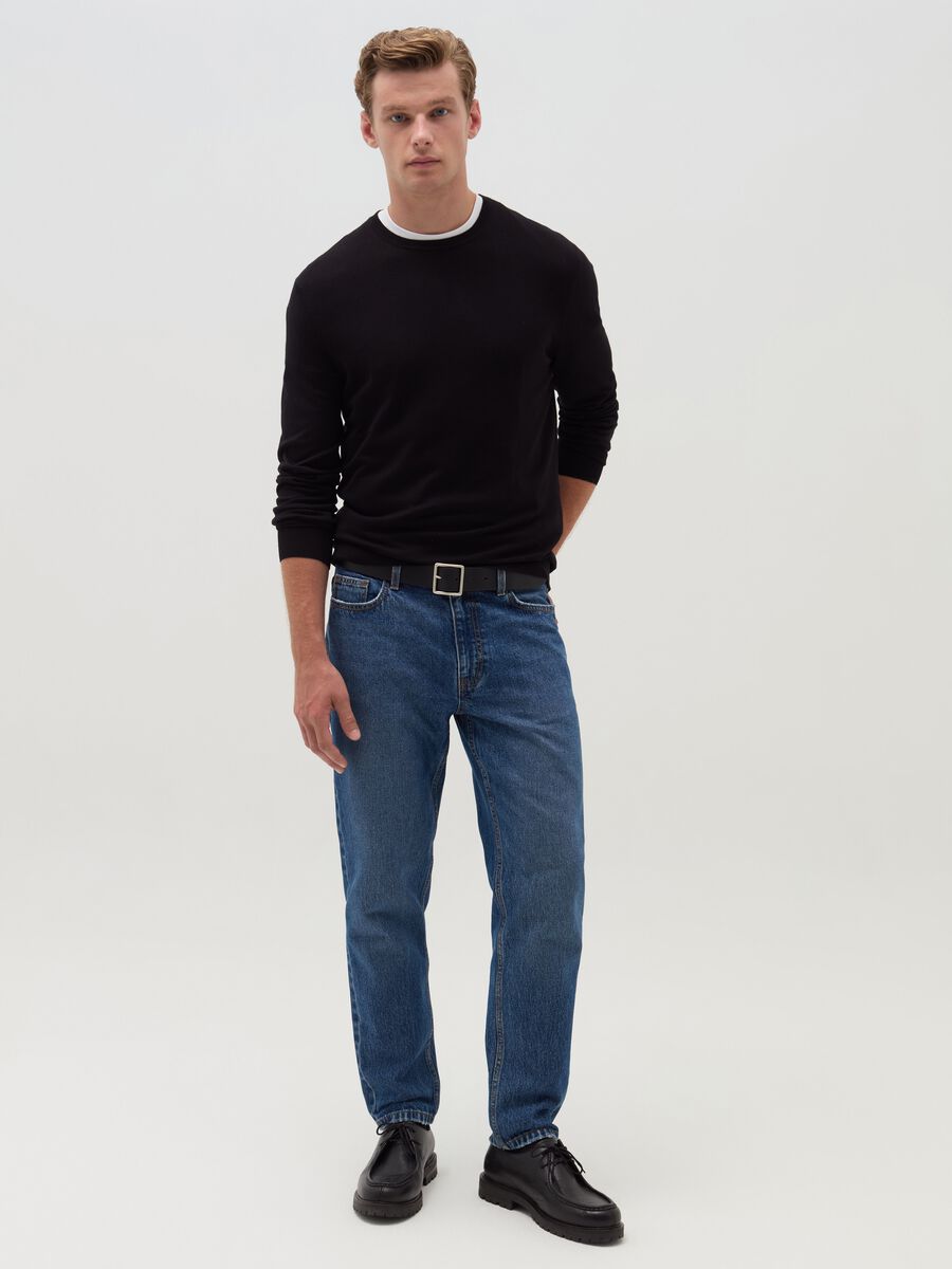 Relaxed-fit jeans with five pockets_0