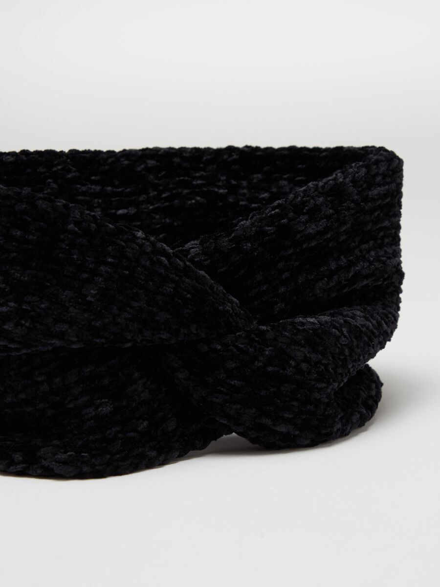 Hair band in chenille_2