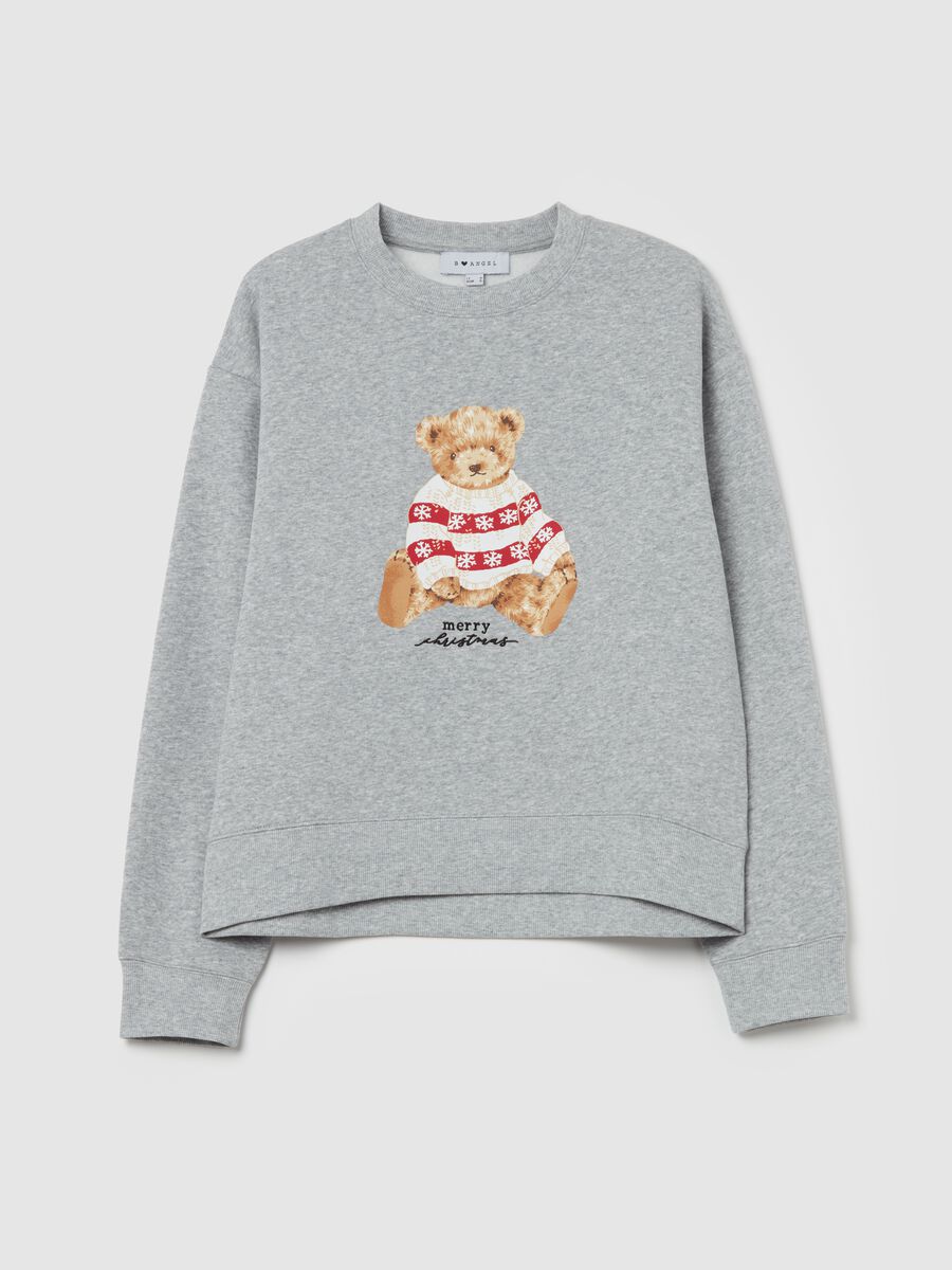 Christmas sweatshirt with round neck_4