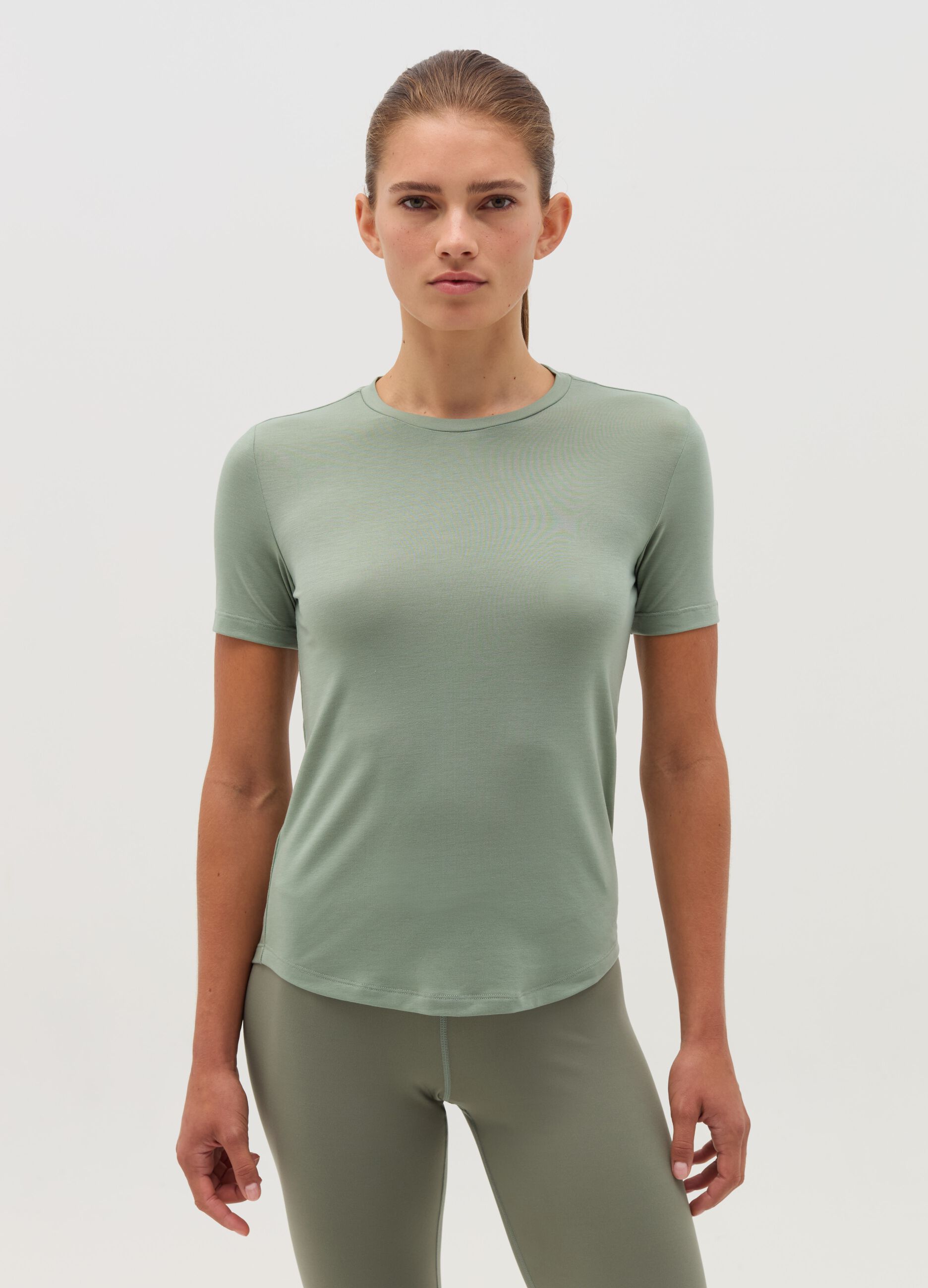 AI•KI T-shirt in sustainable Lyocell