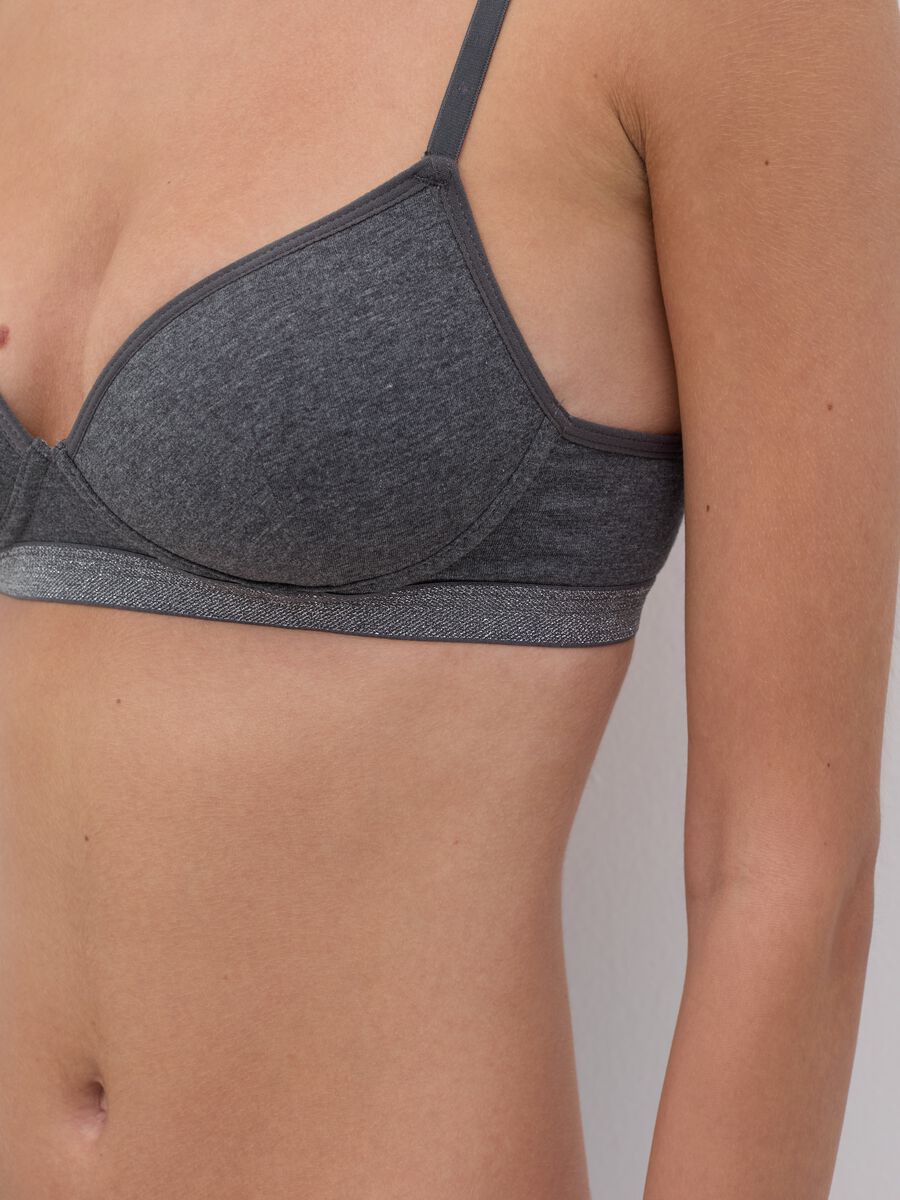 Sports bra in organic cotton with lurex_2