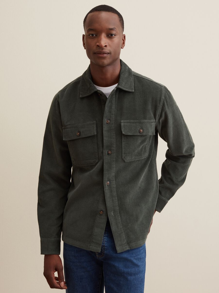 Corduroy shacket with pockets_3