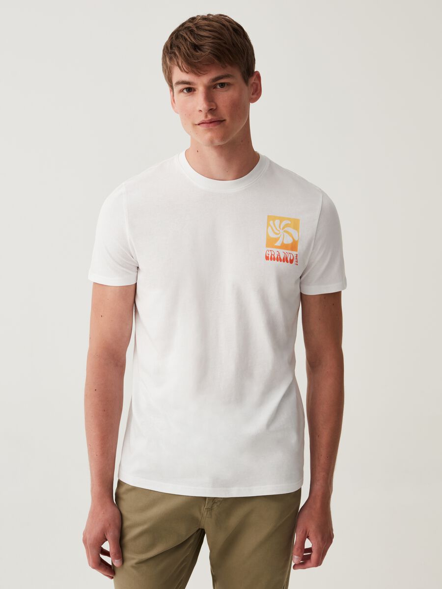 Grand&Hills print T-shirt_0