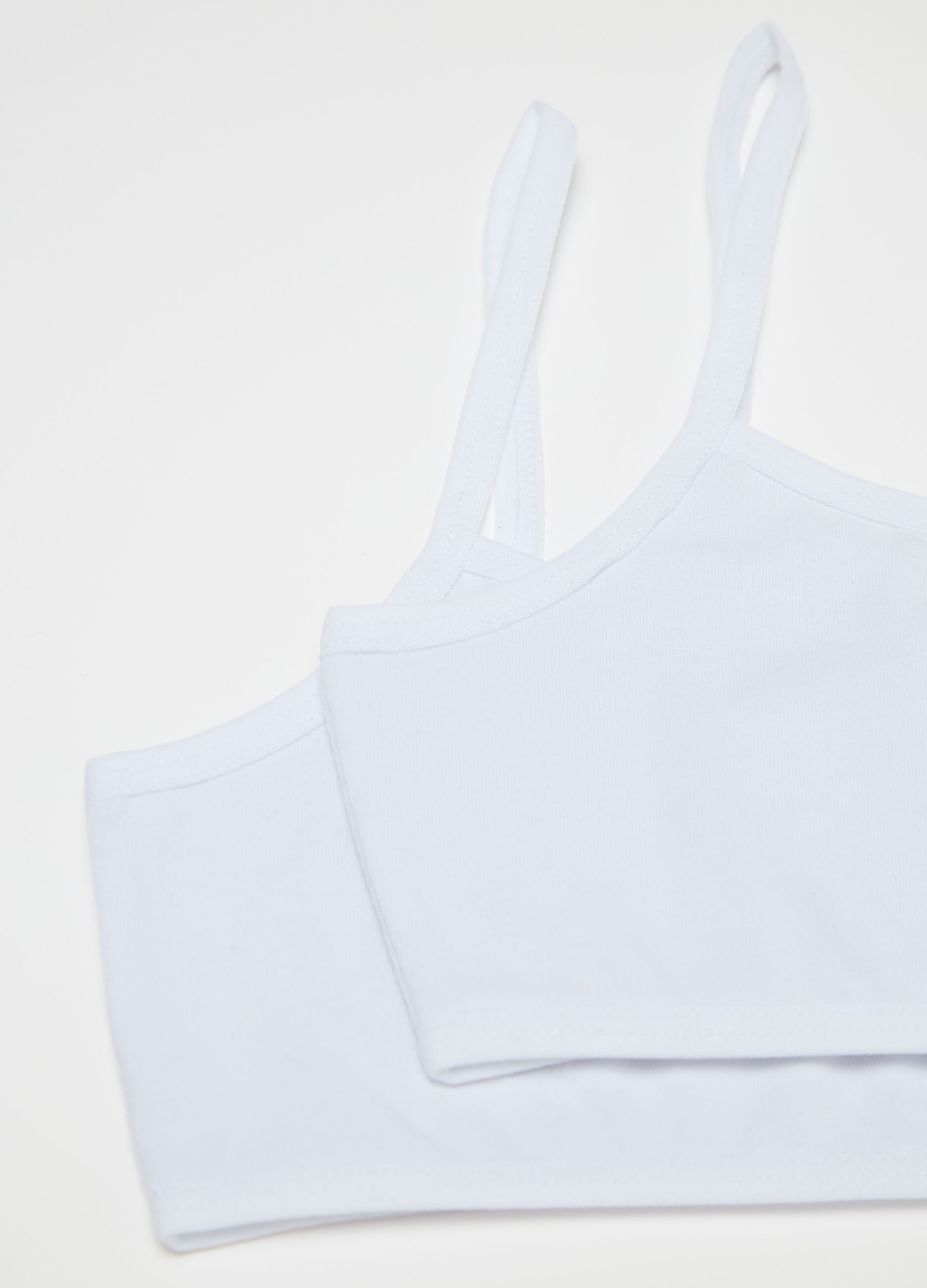 Two-pack organic cotton under tops