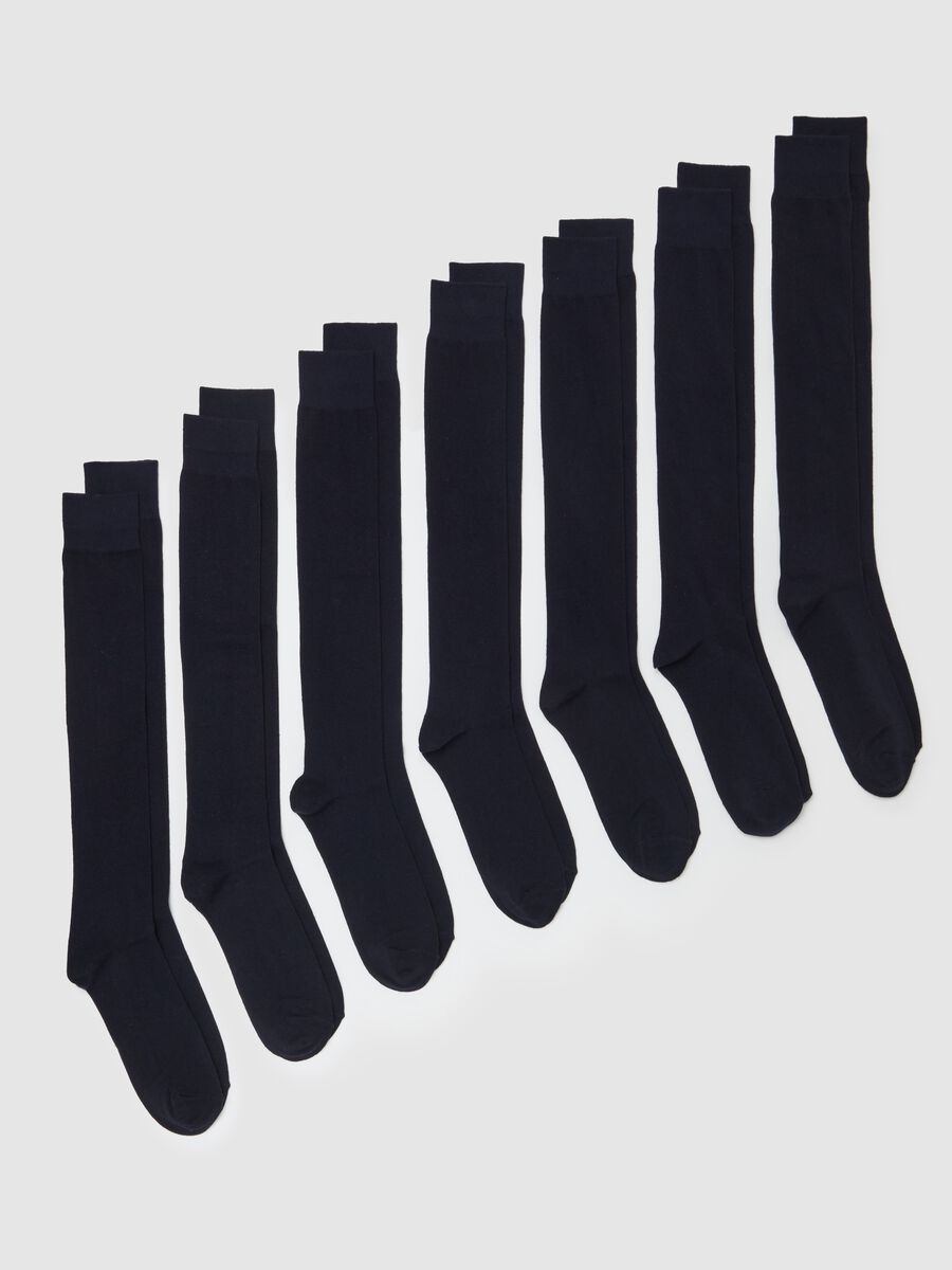 Seven-pair pack long stretch socks_0