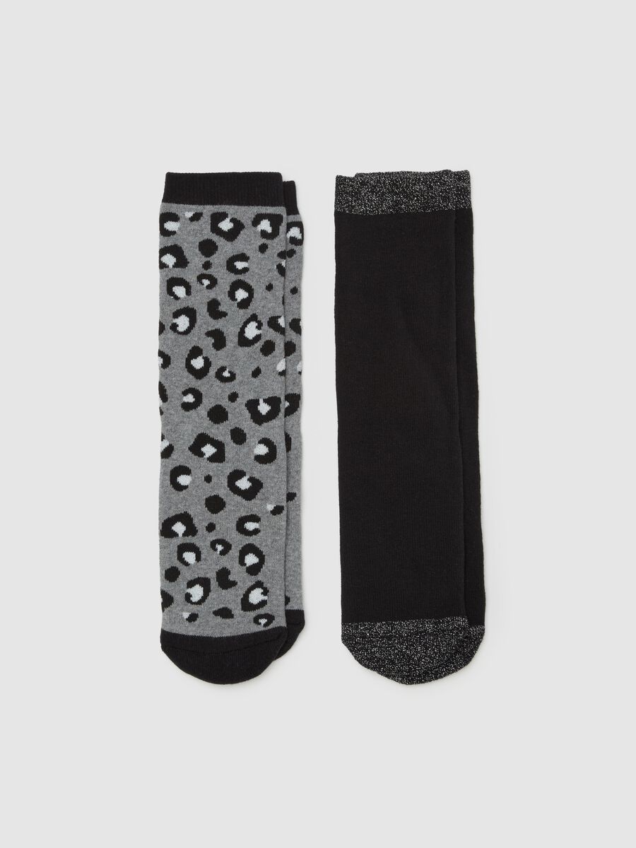 Two-pair pack short stretch socks_0