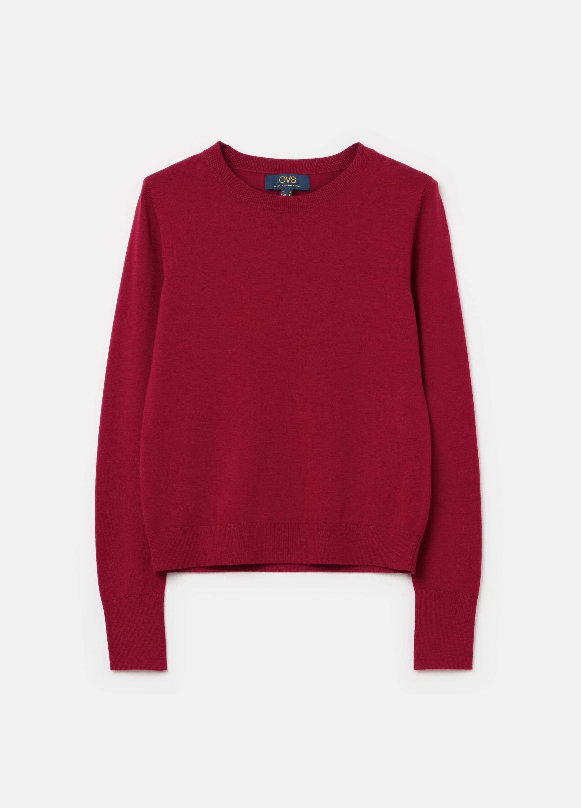 Round neck pullover