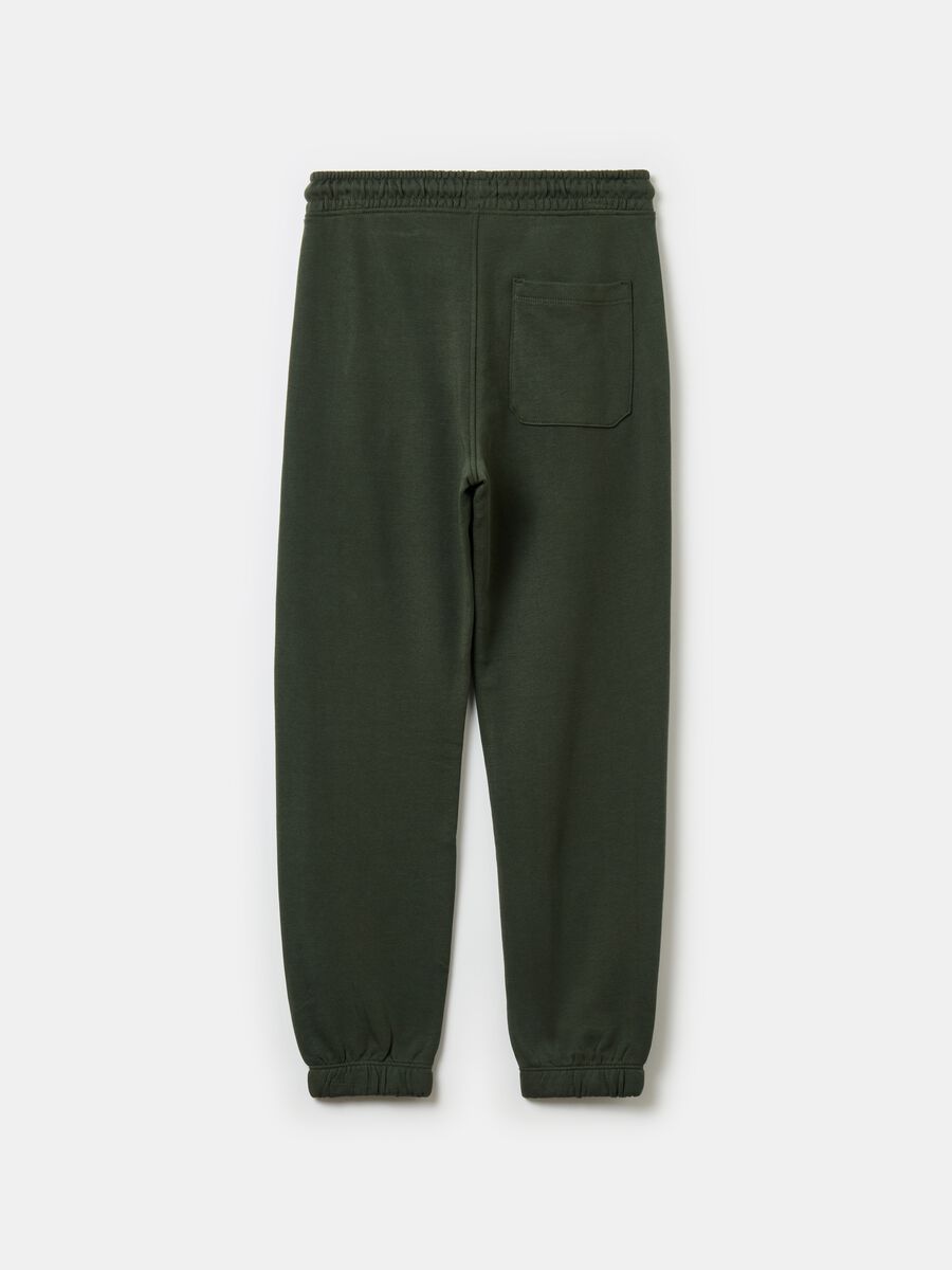 Essential joggers in organic cotton with drawstring_4