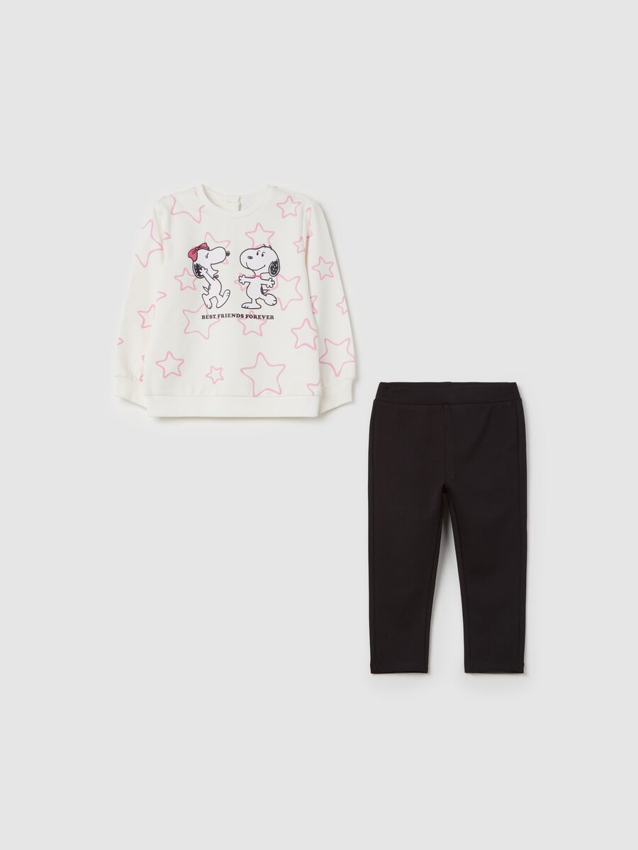 Jogging set with Belle and Snoopy print_0