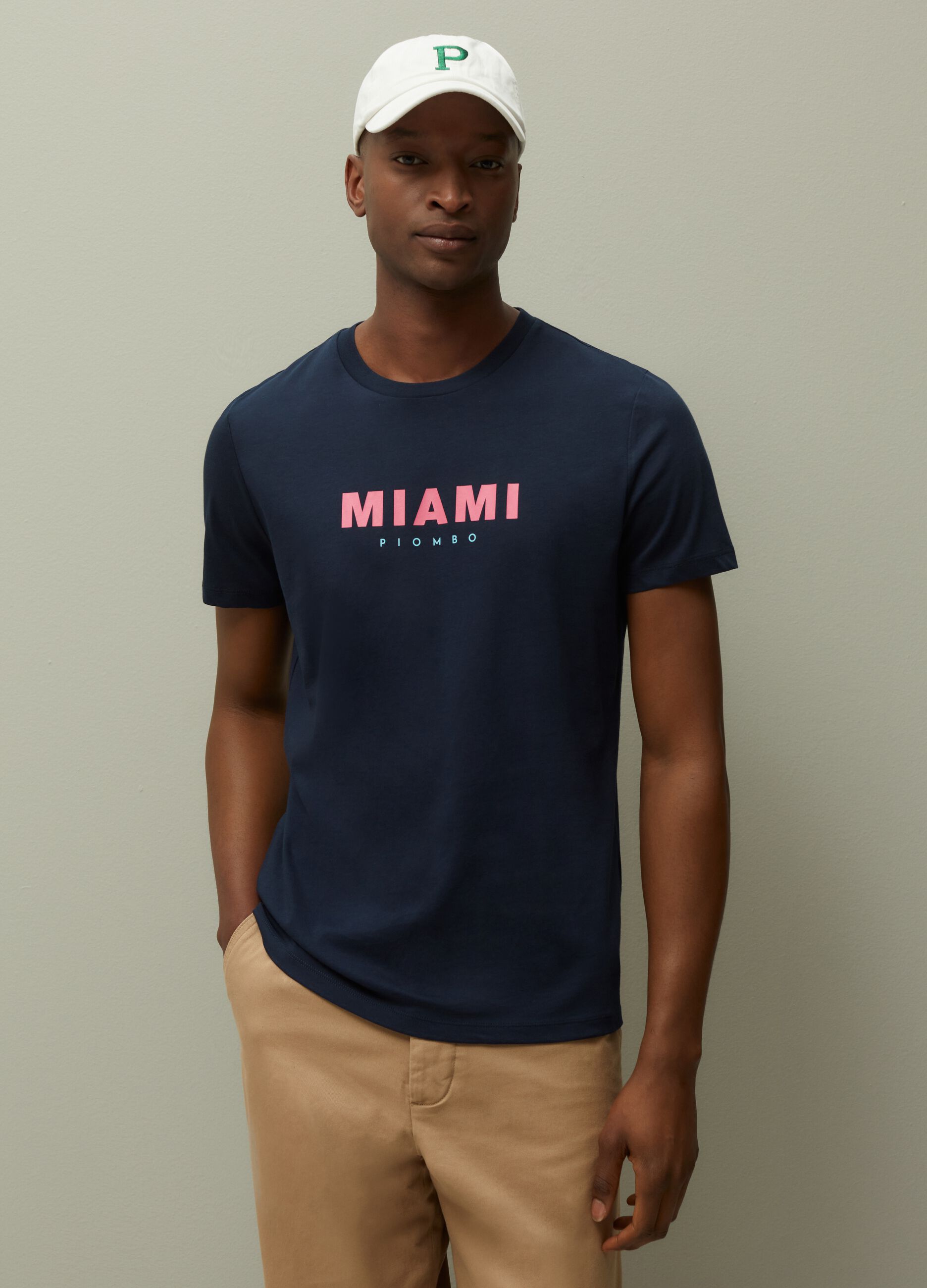 T-shirt with Miami print