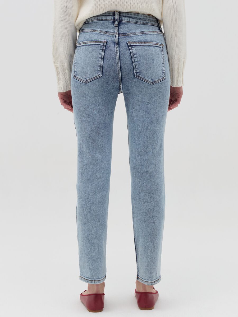 Slim-fit acid-wash jeans_2